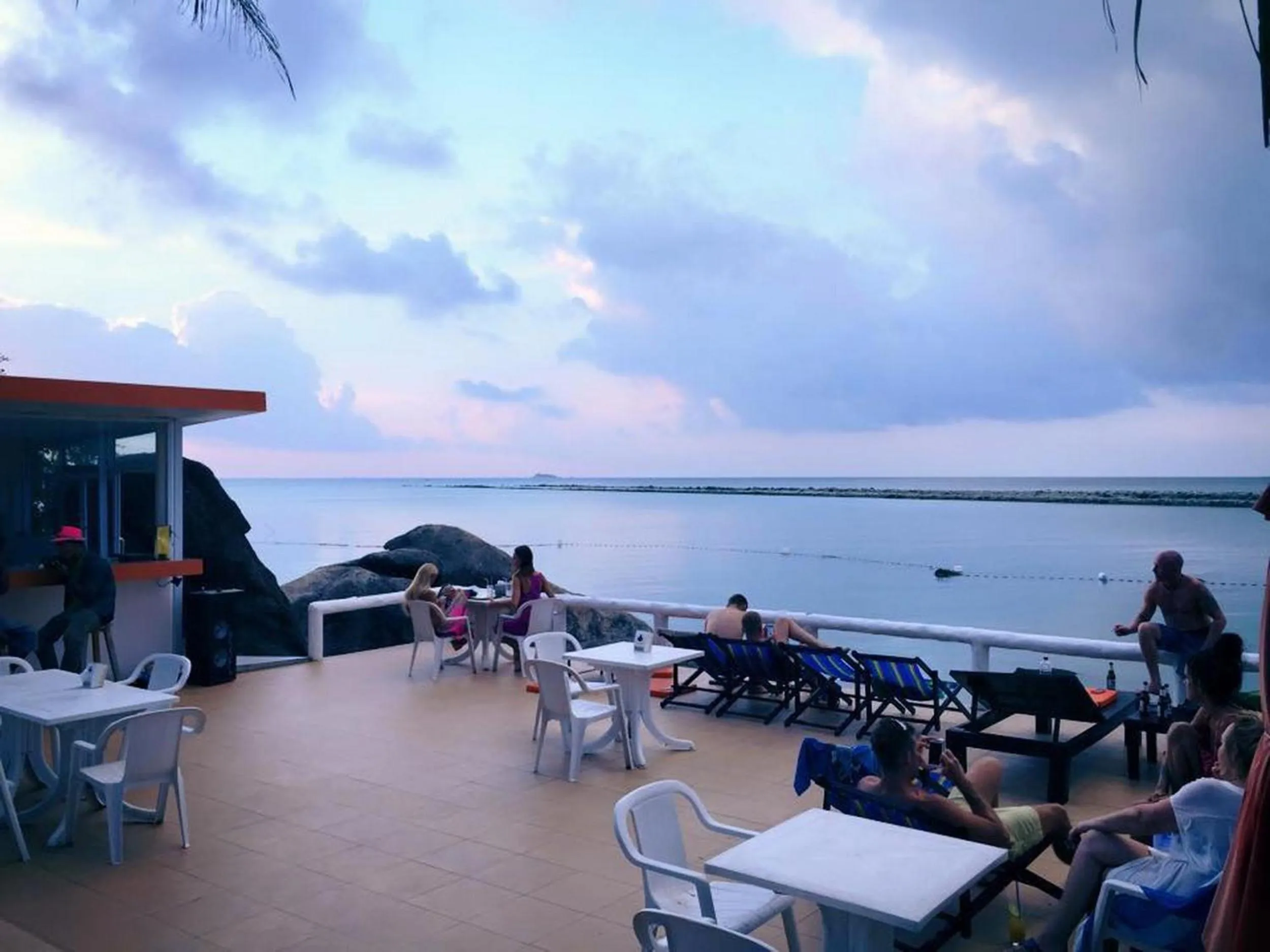 Balcony/Terrace in Tharathip Resort Koh Phangan - SHA Plus