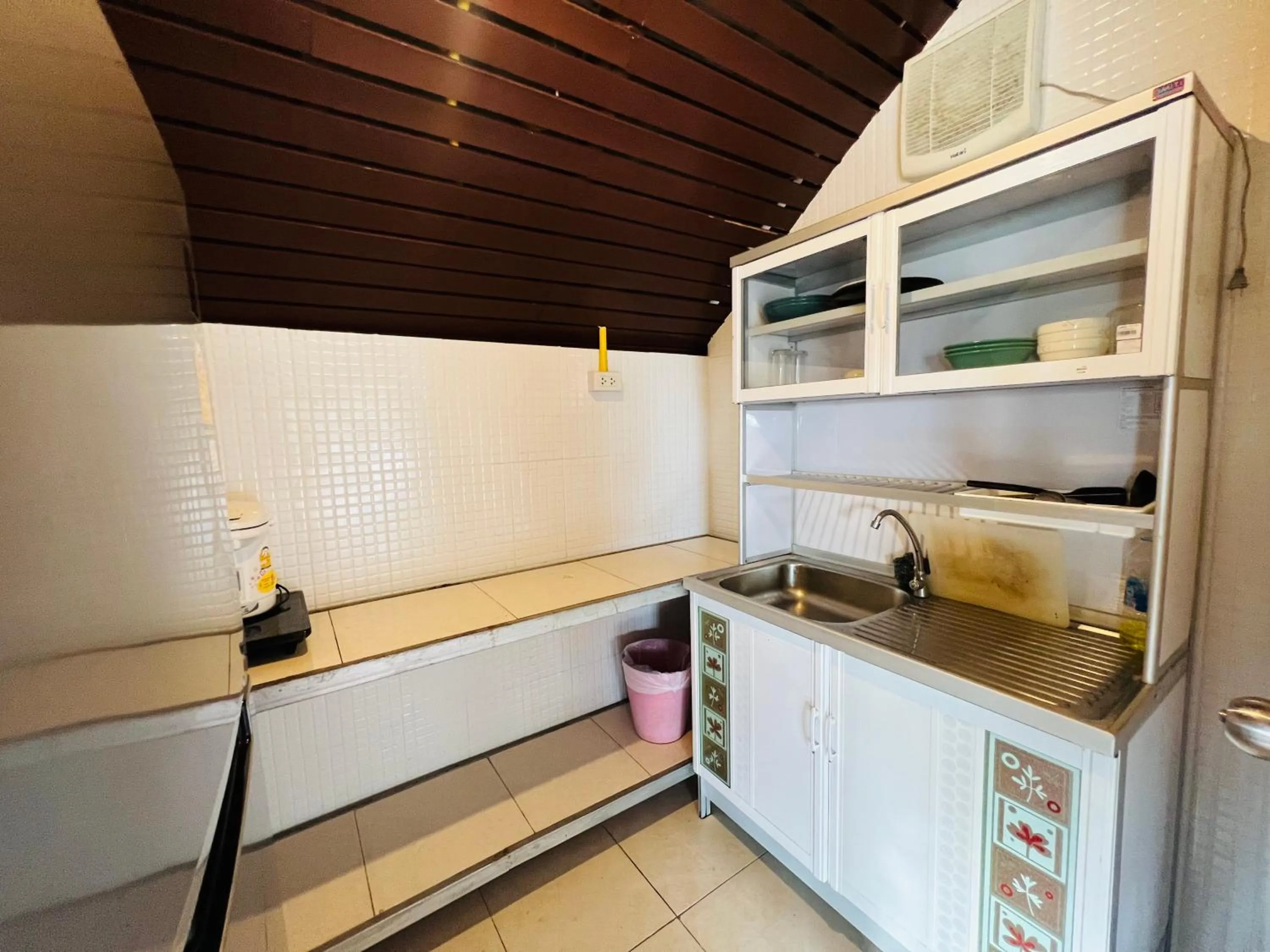 Kitchen or kitchenette in Tharathip Resort Koh Phangan - SHA Plus