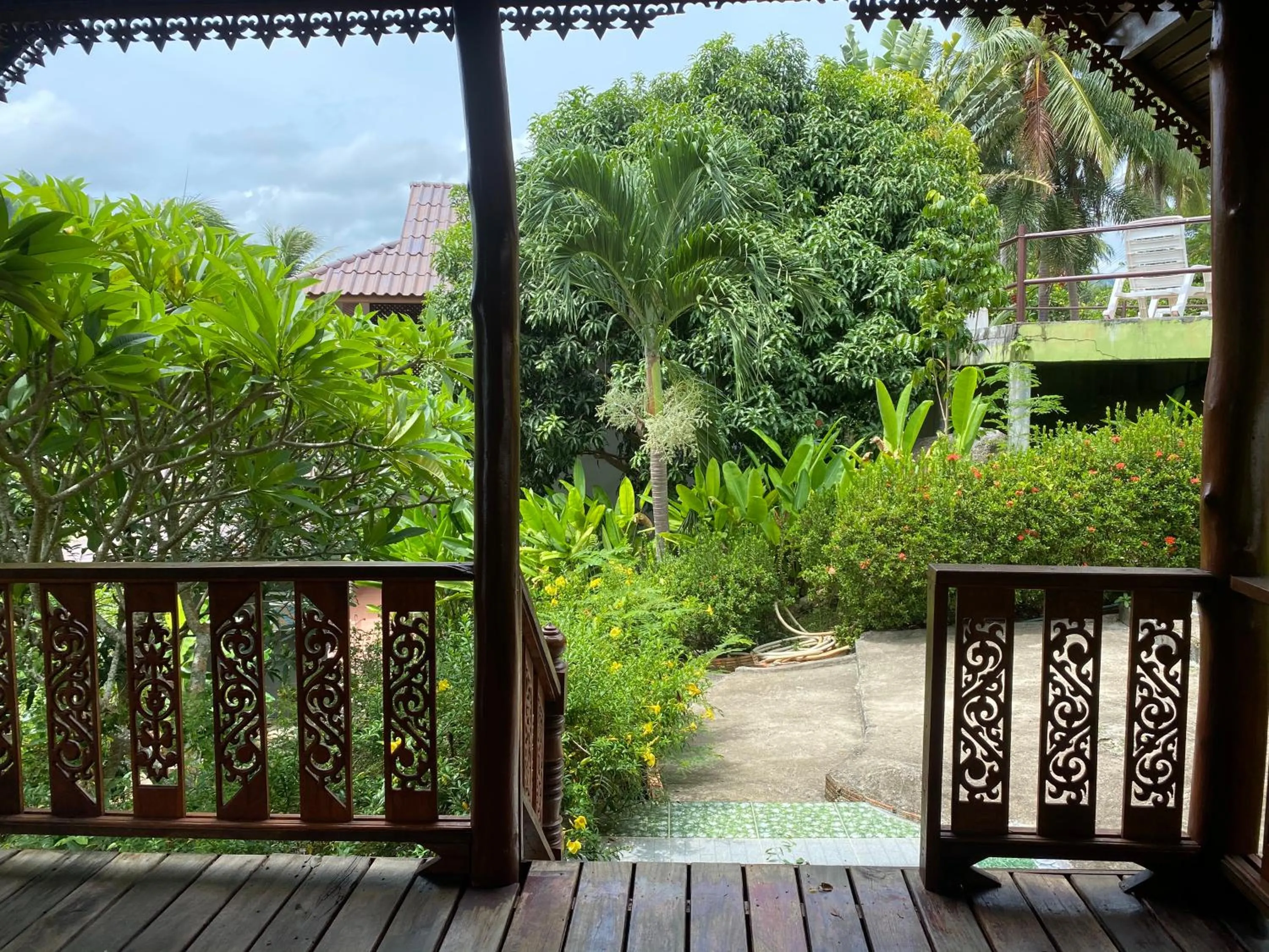 Balcony/Terrace in Tharathip Resort Koh Phangan - SHA Plus