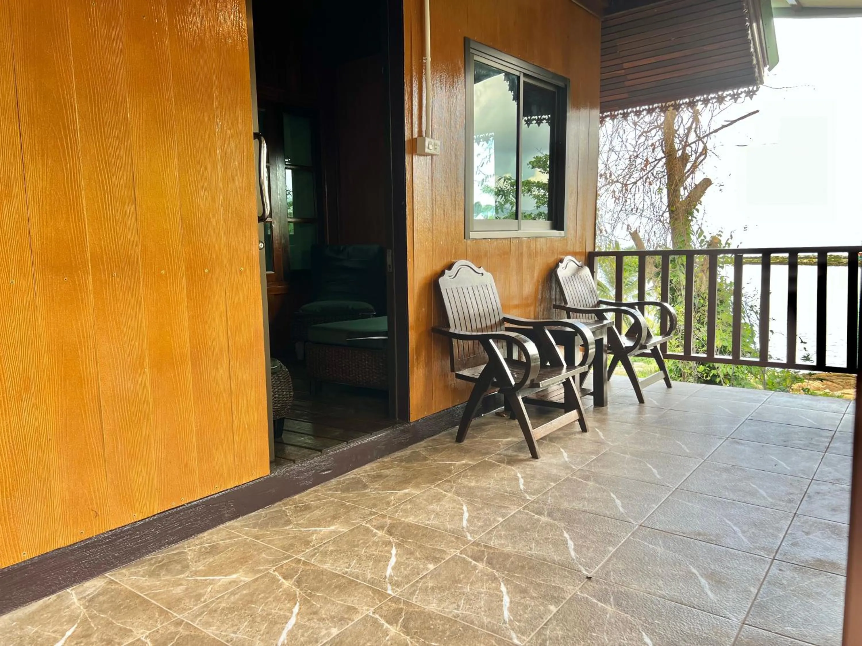 Balcony/Terrace in Tharathip Resort Koh Phangan - SHA Plus