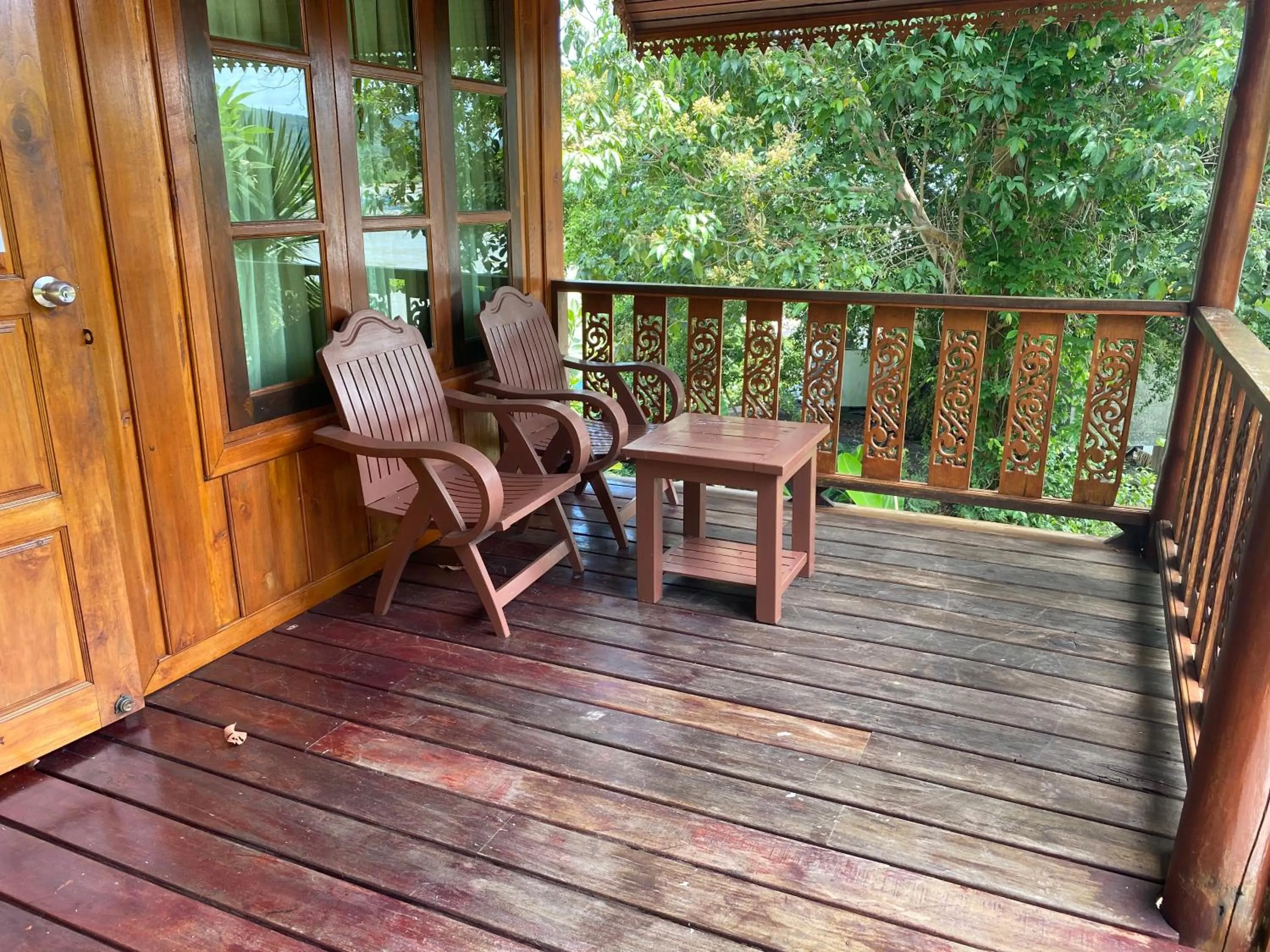 Balcony/Terrace in Tharathip Resort Koh Phangan - SHA Plus