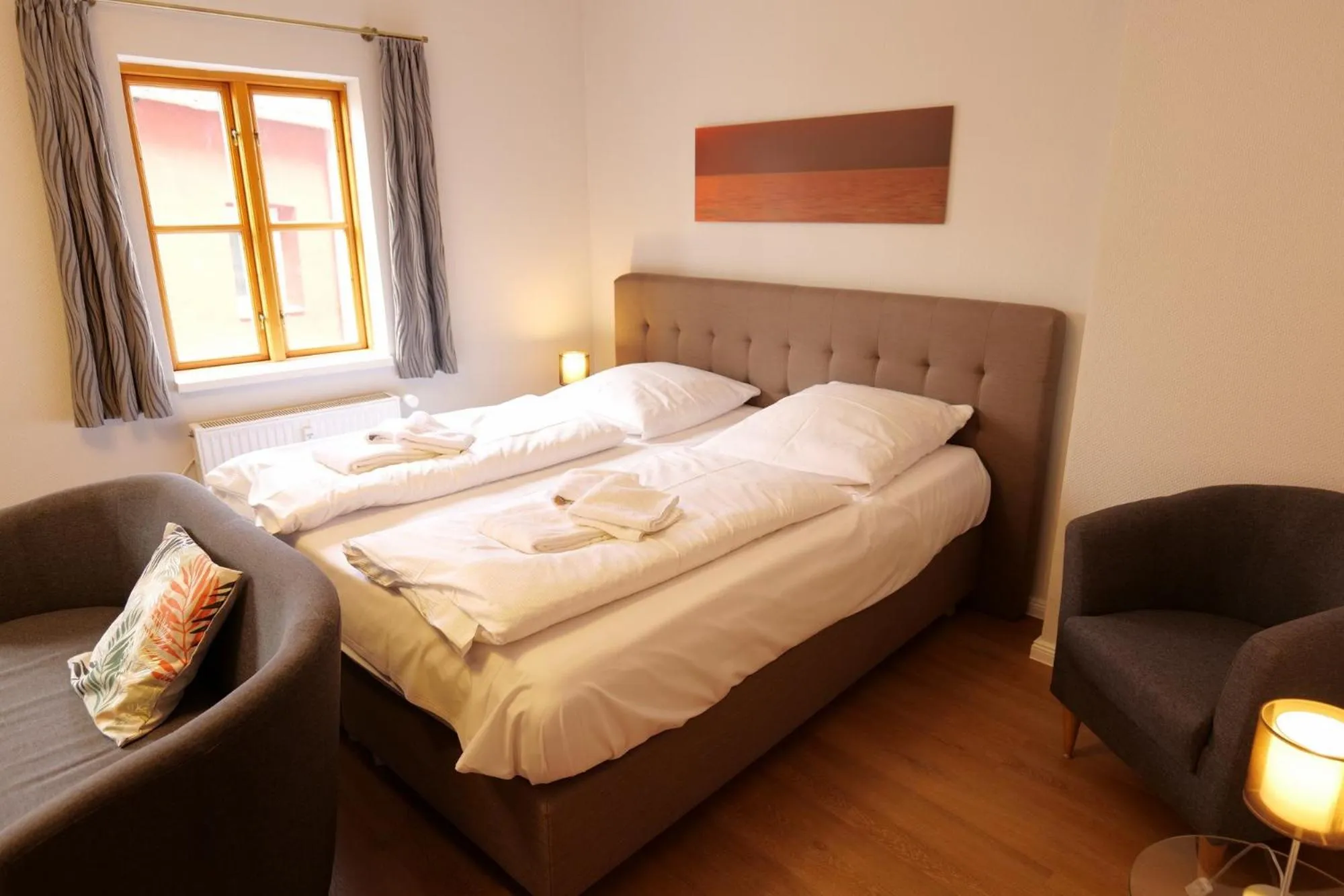 Living room, Bed in Herberge KAFFETIET