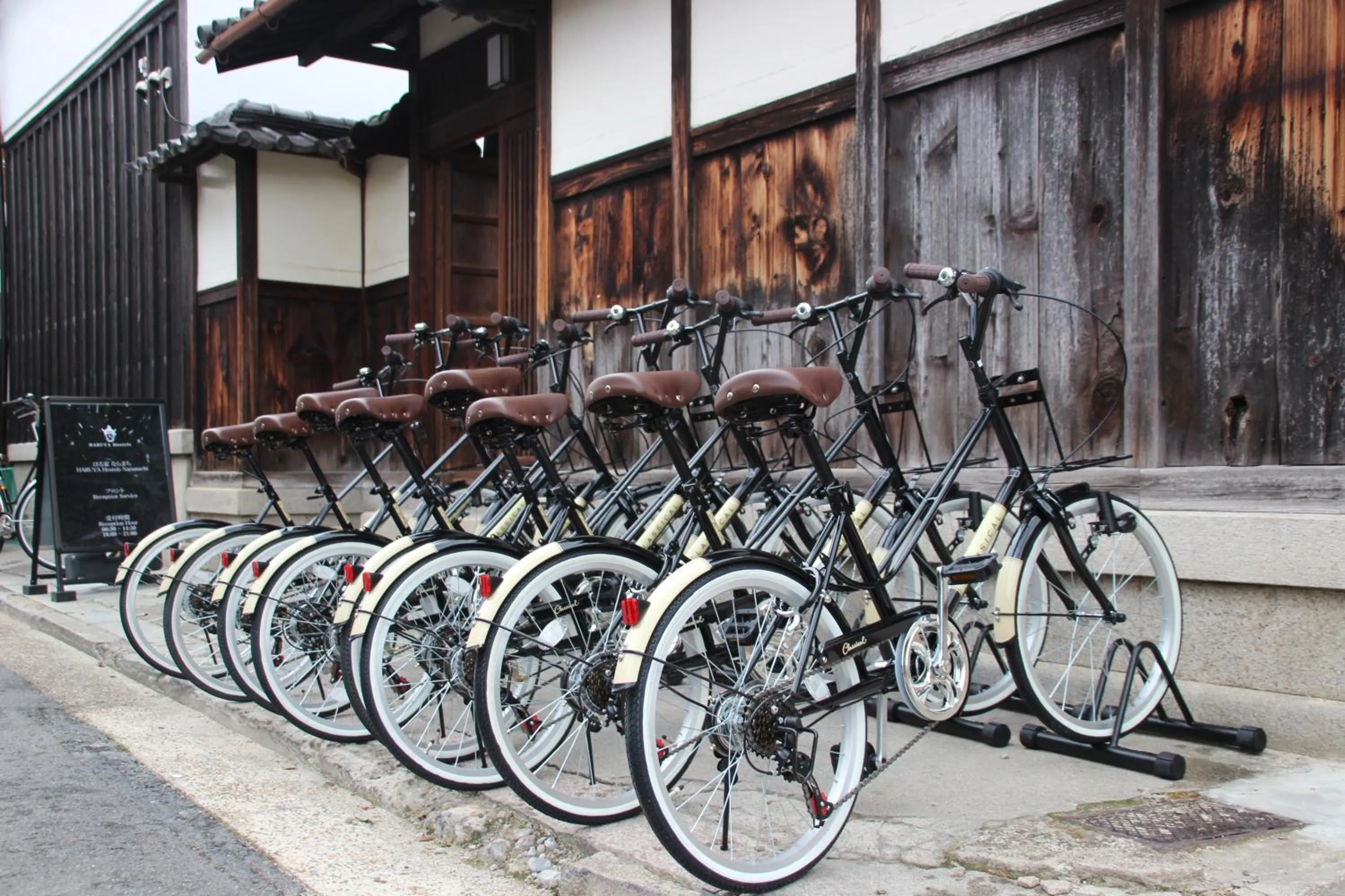 Cycling in HARUYA Naramachi