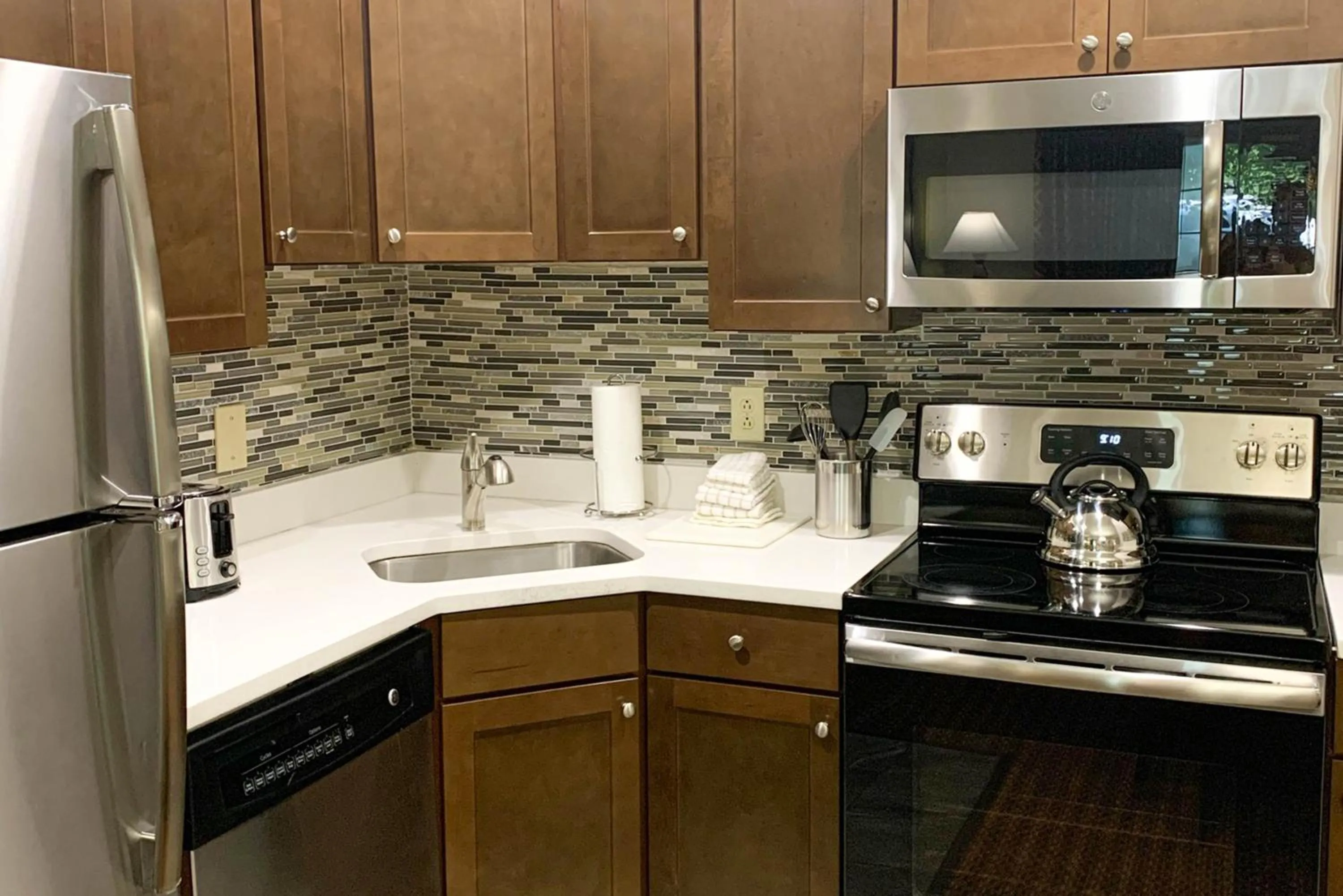 oven in Vacation Village at Williamsburg