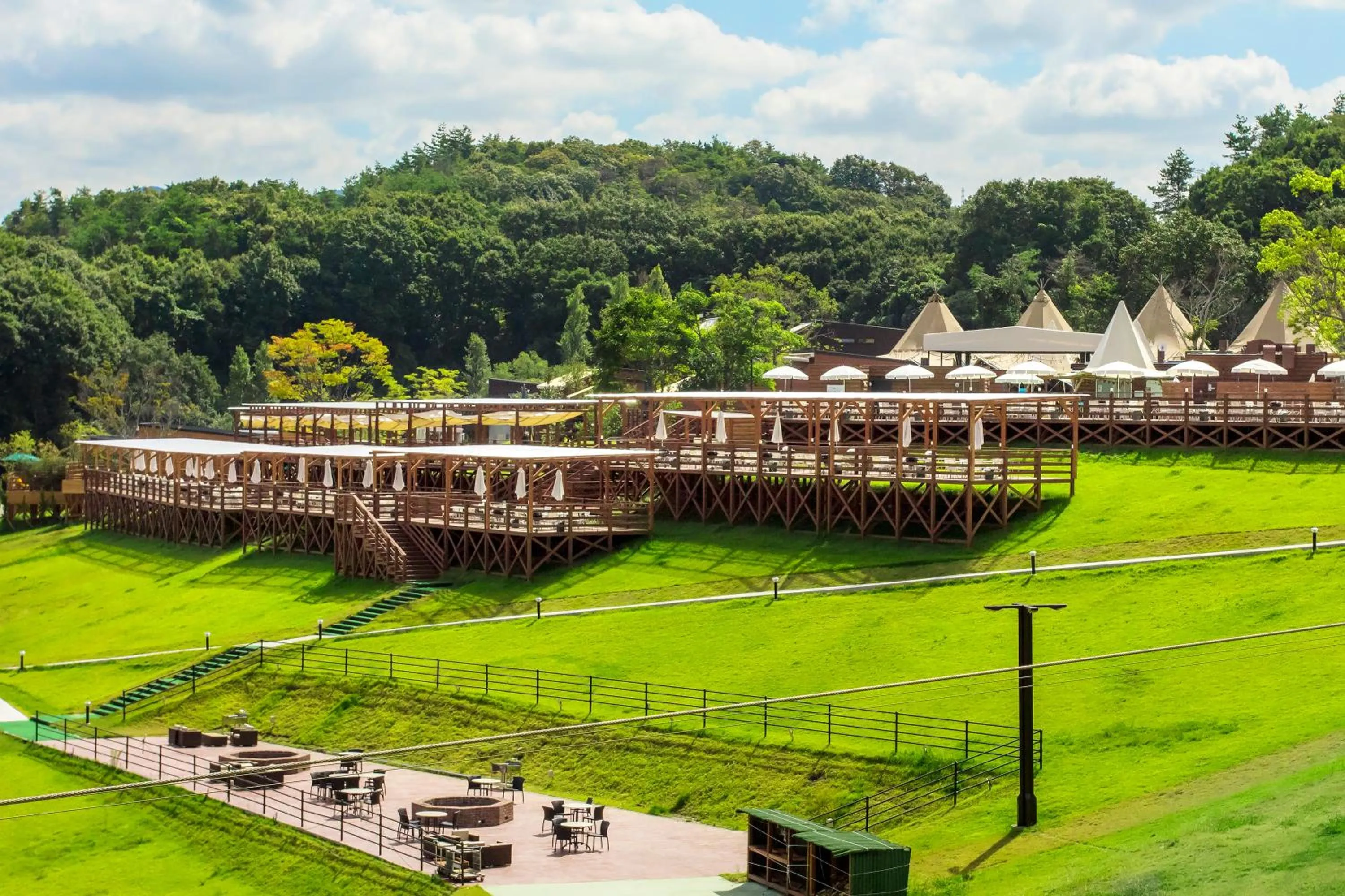 BBQ facilities in Nesta Resort Kobe