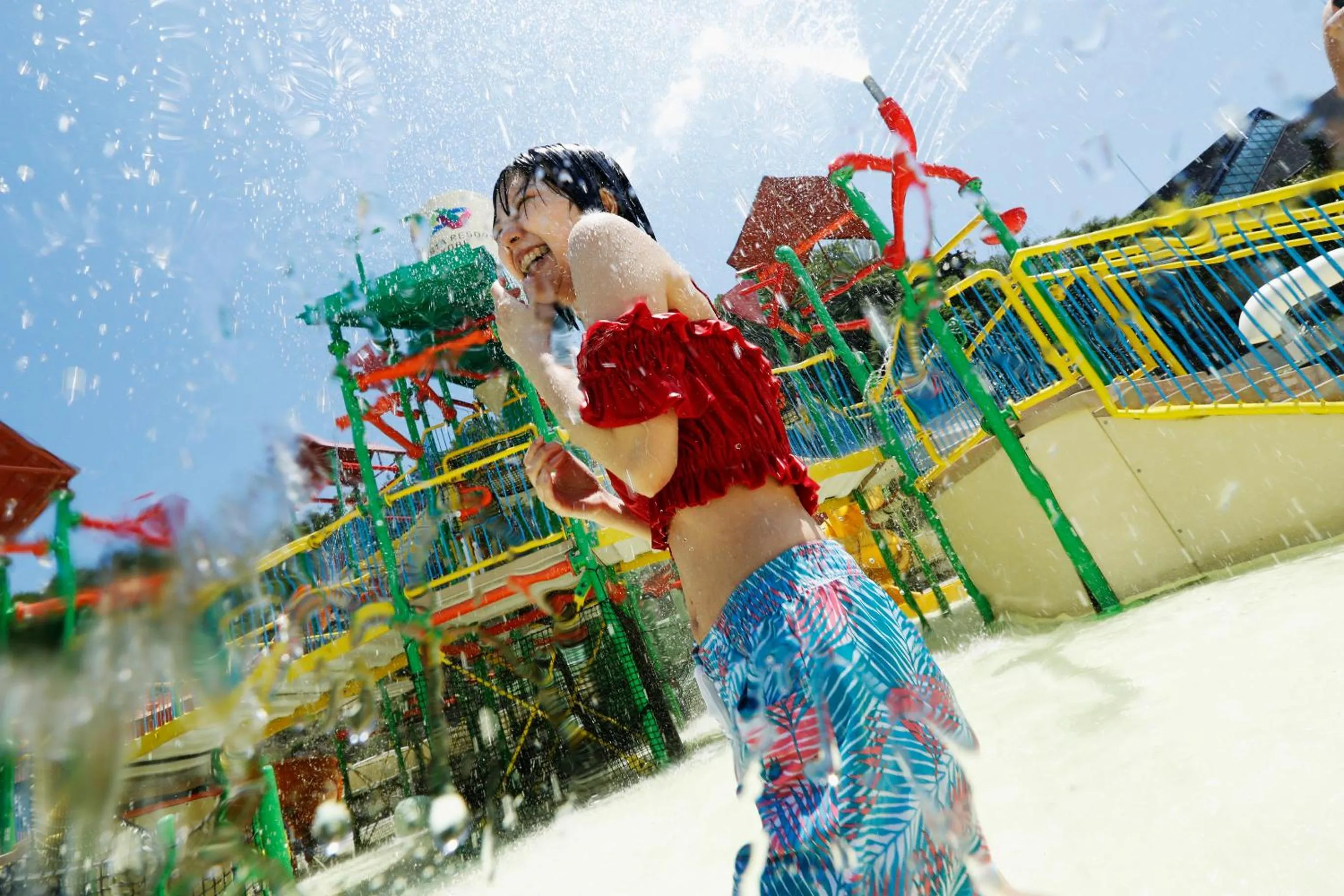 Pool view in Nesta Resort Kobe