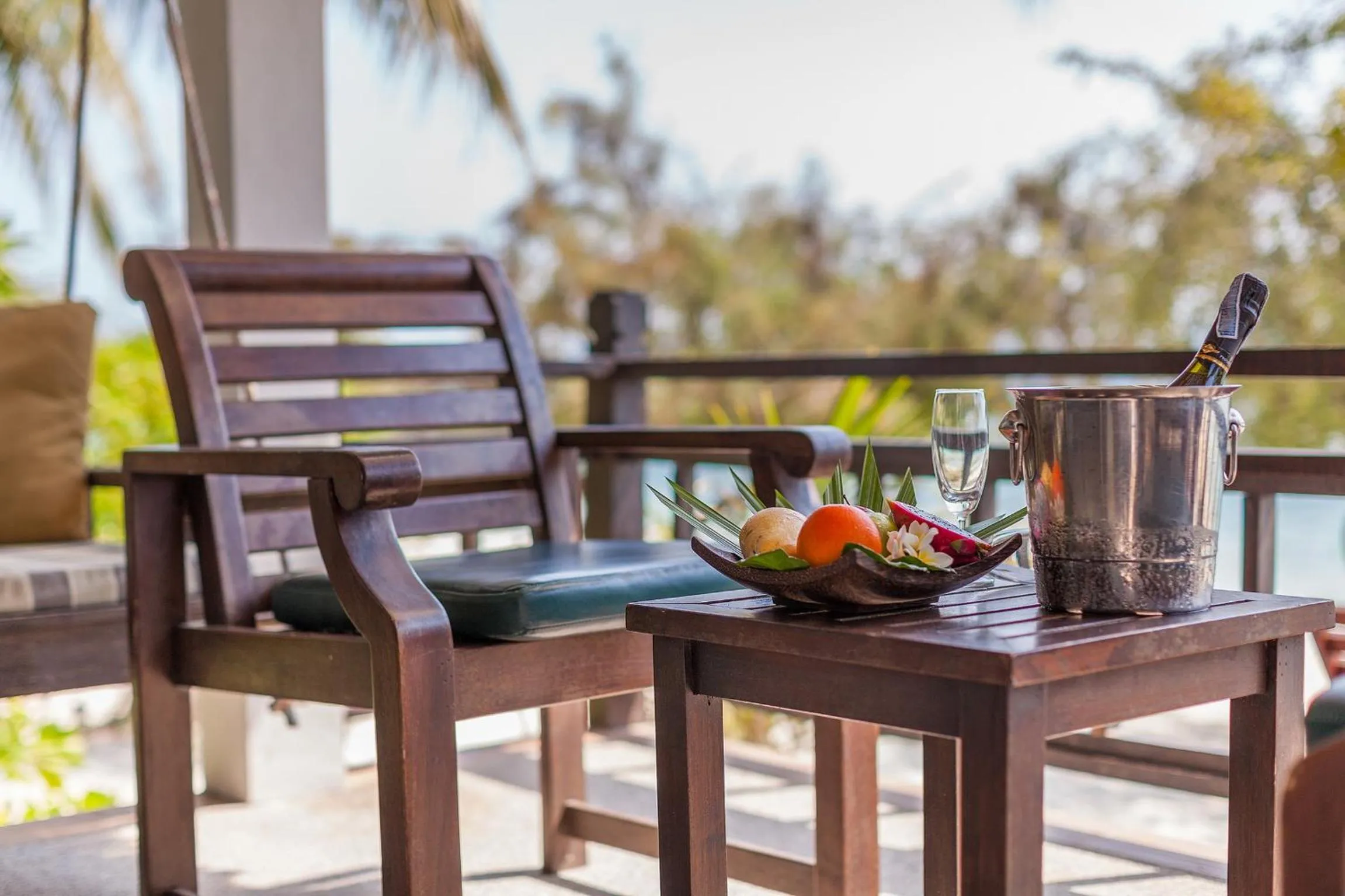Balcony/Terrace in Sarikantang Resort & Spa, Koh Phangan
