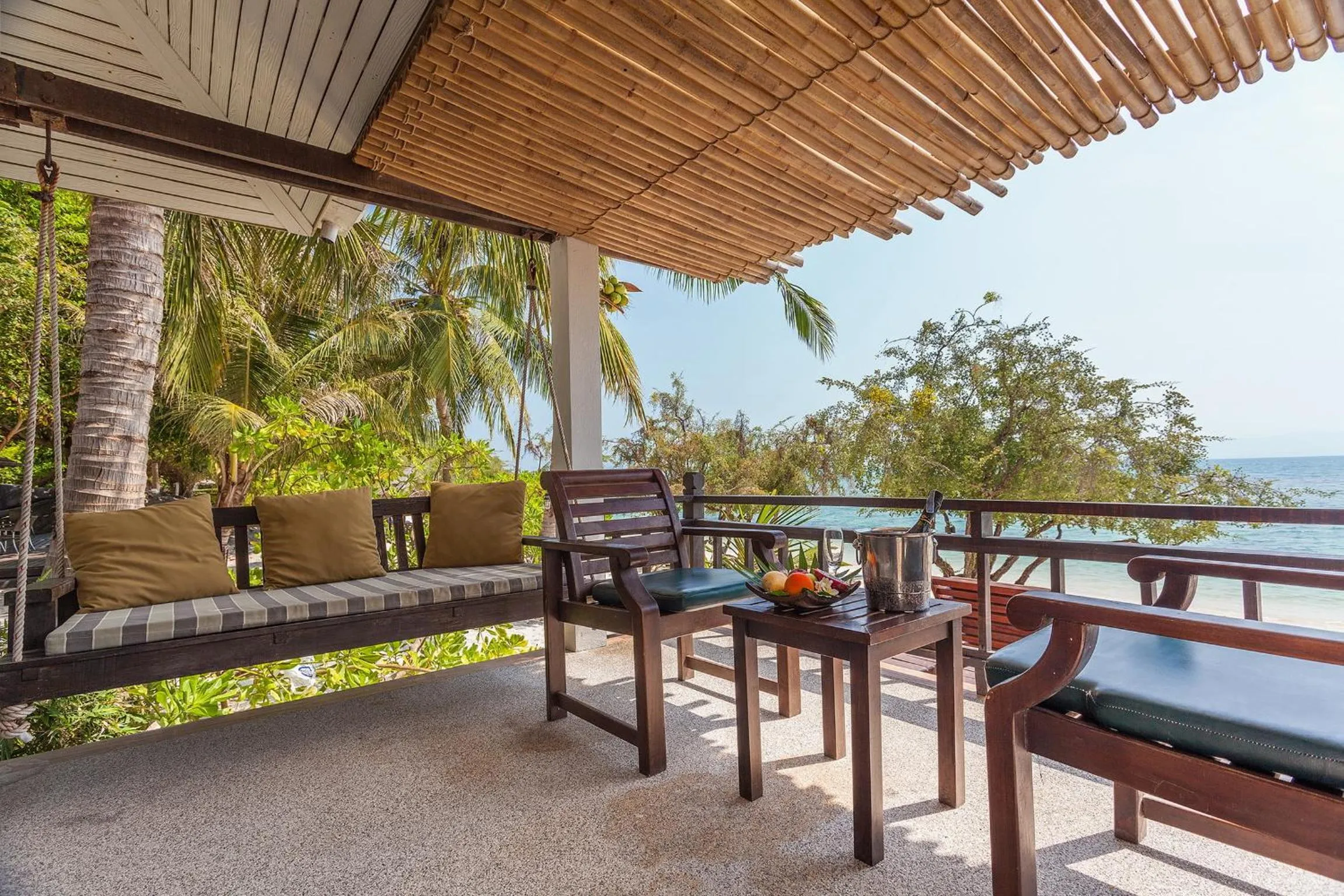 Balcony/Terrace in Sarikantang Resort & Spa, Koh Phangan