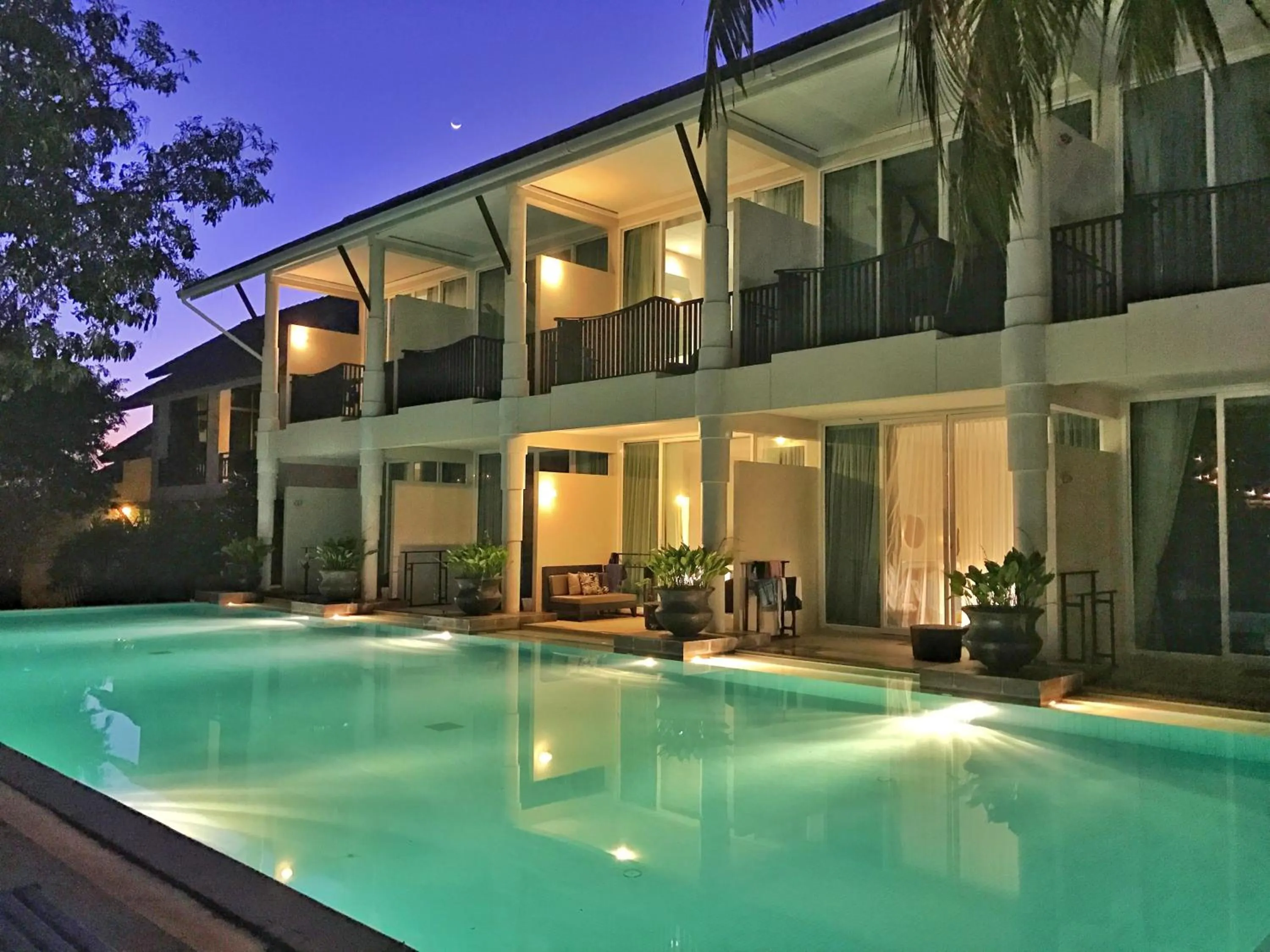 Pool view in Sarikantang Resort & Spa, Koh Phangan