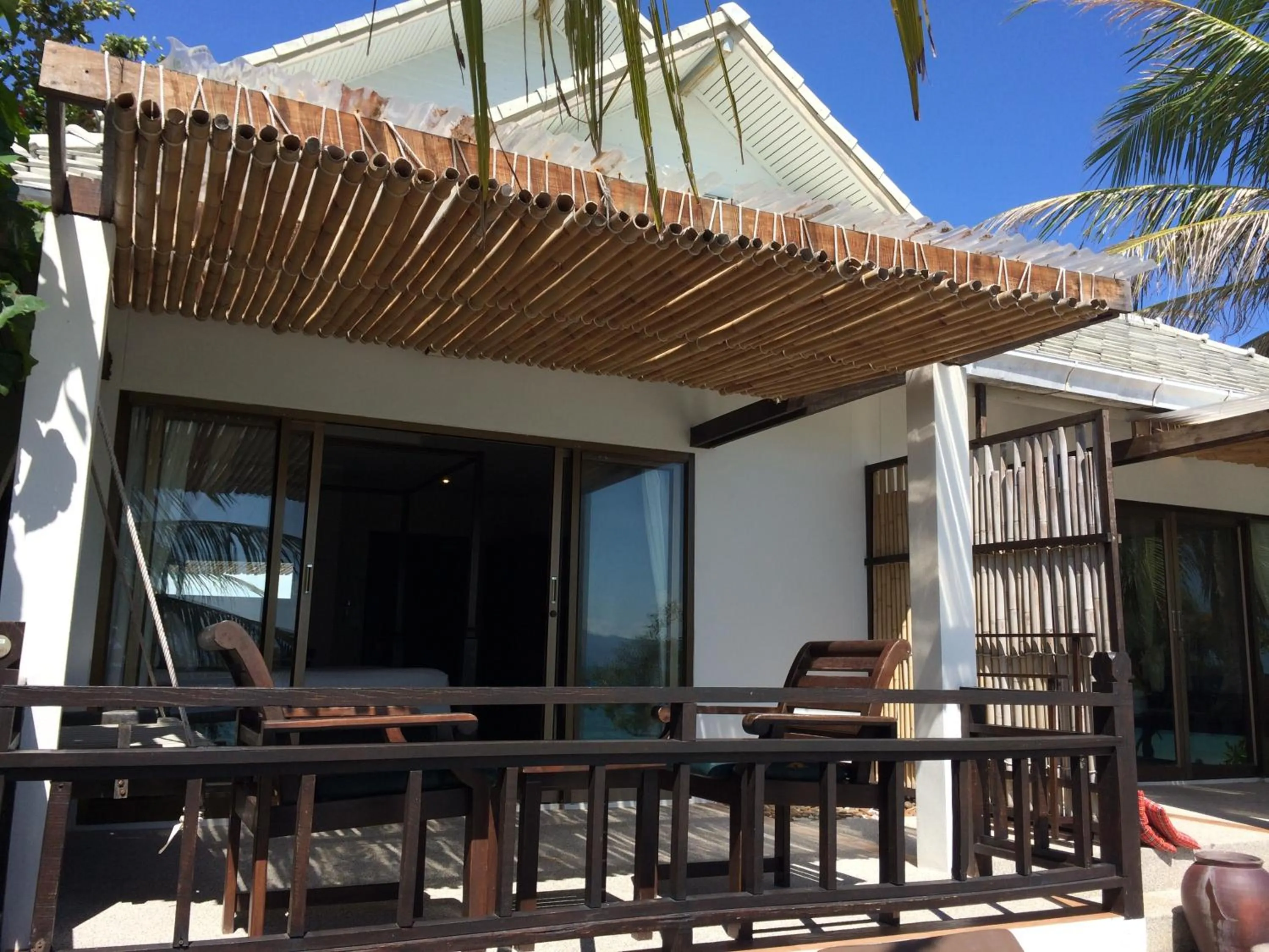 Balcony/Terrace in Sarikantang Resort & Spa, Koh Phangan
