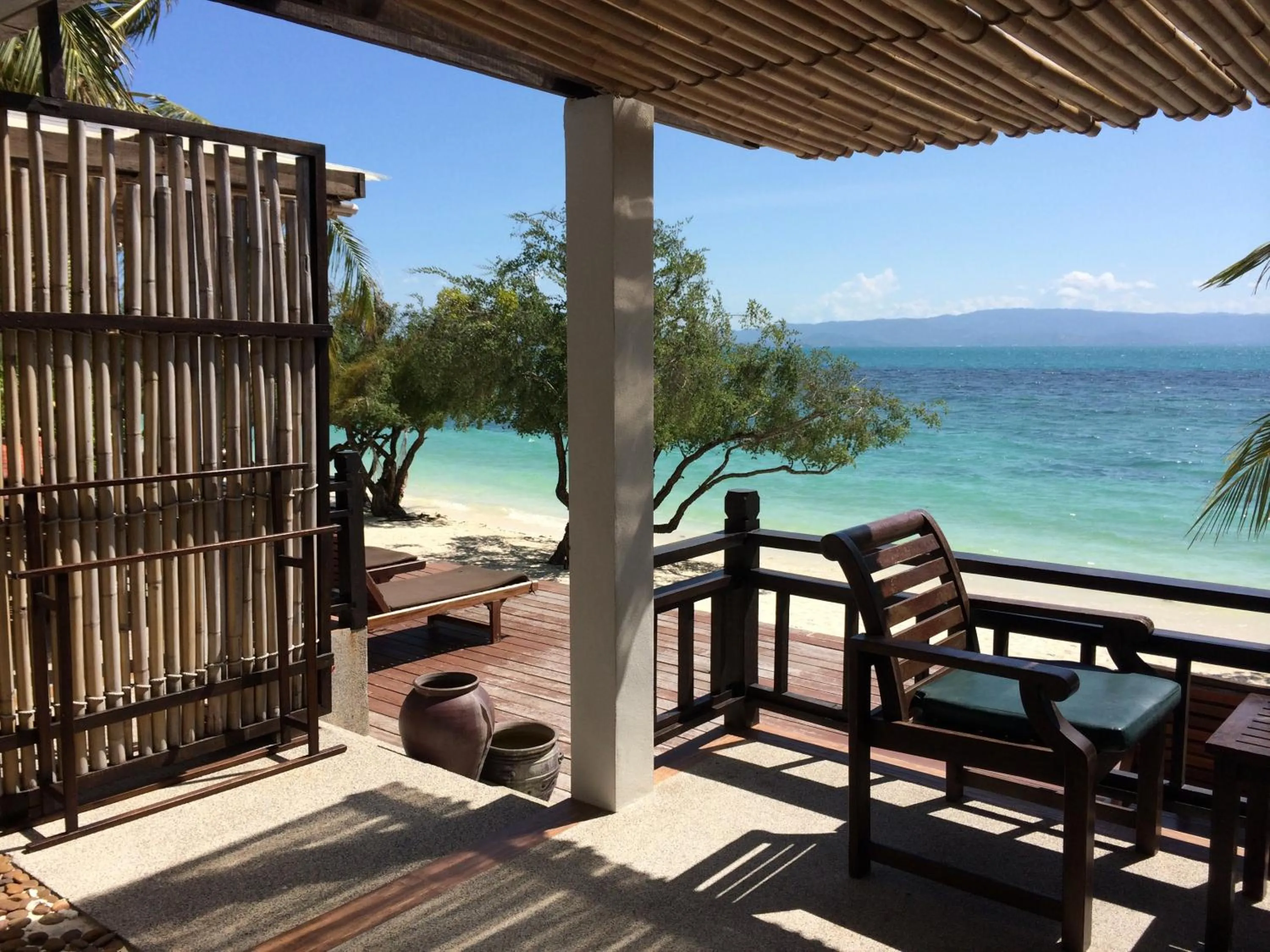 Balcony/Terrace in Sarikantang Resort & Spa, Koh Phangan