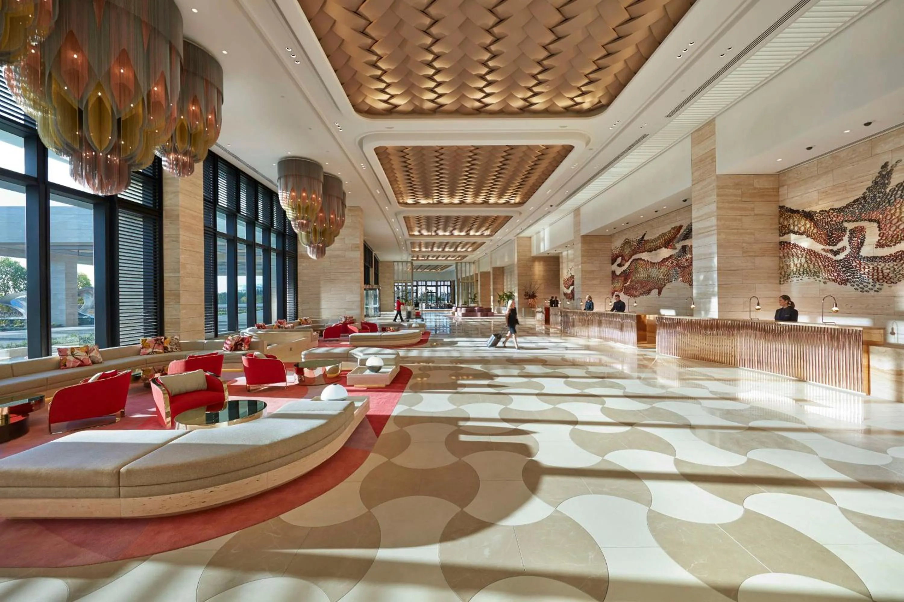 Lobby or reception in Crown Towers Perth