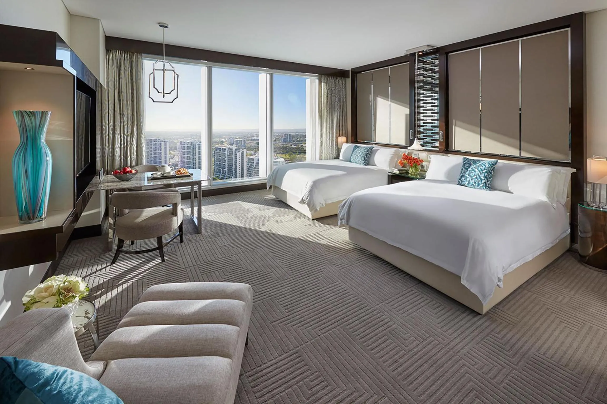 Photo of the whole room, Bed in Crown Towers Perth
