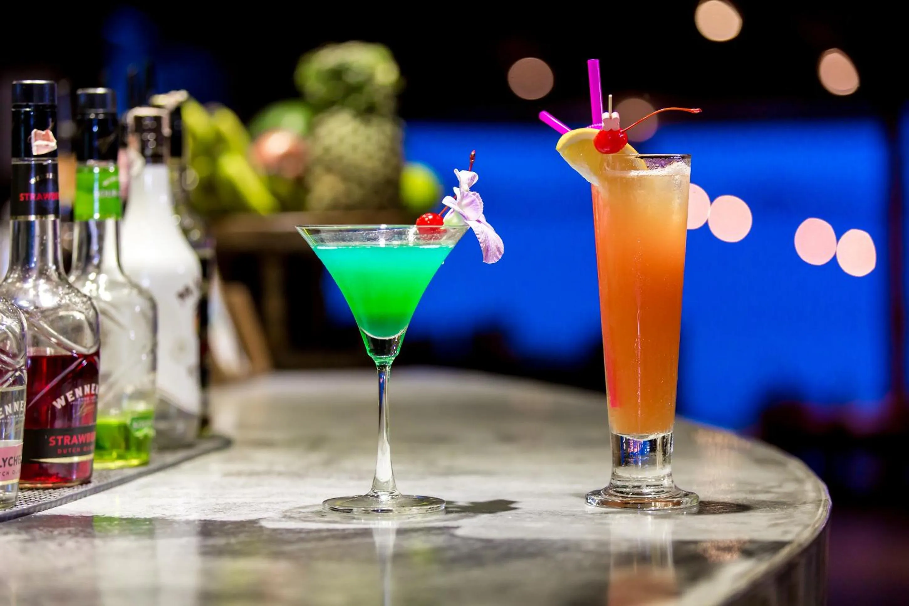 Alcoholic drinks in Crystal Bay Yacht Club Beach Resort