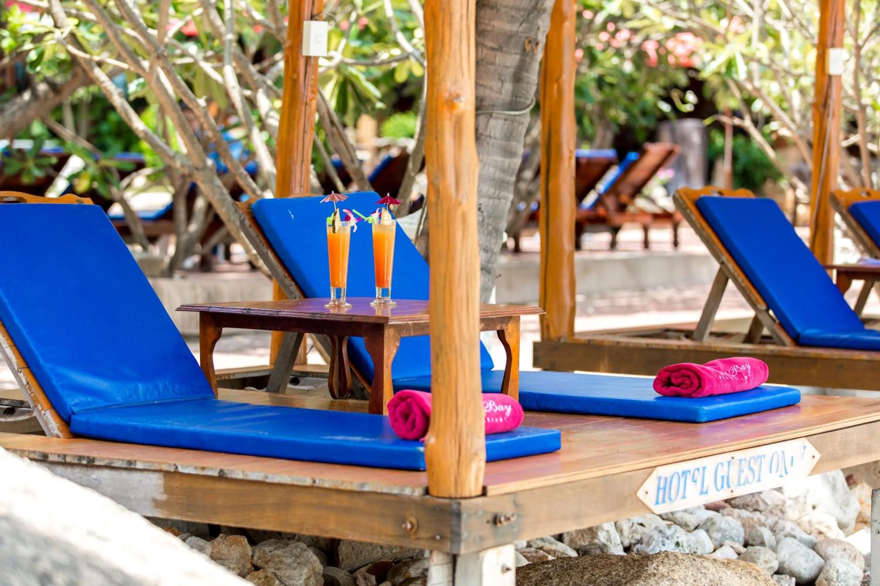 Decorative detail in Crystal Bay Yacht Club Beach Resort