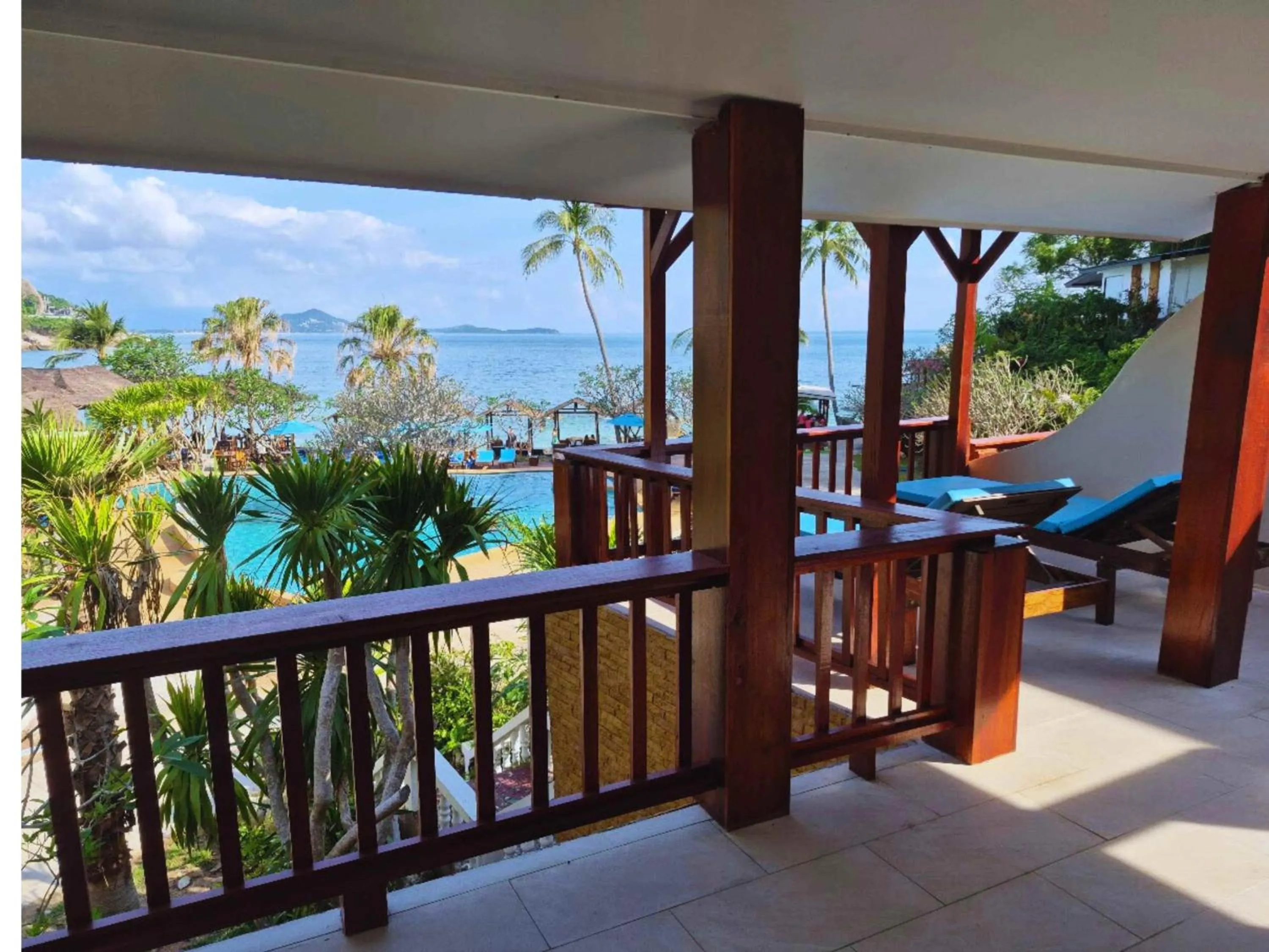 Balcony/Terrace in Crystal Bay Yacht Club Beach Resort