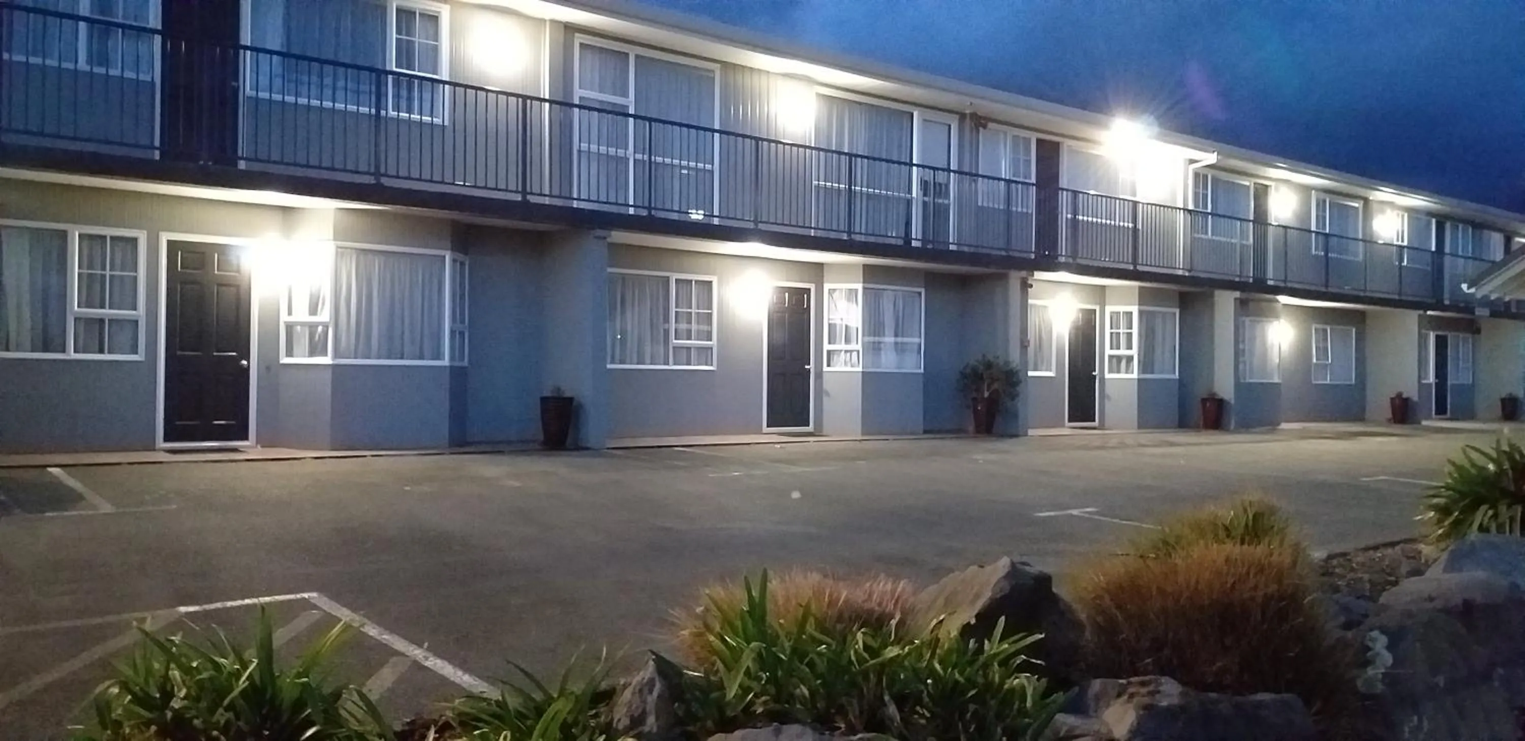 Property building in Chevron Motel