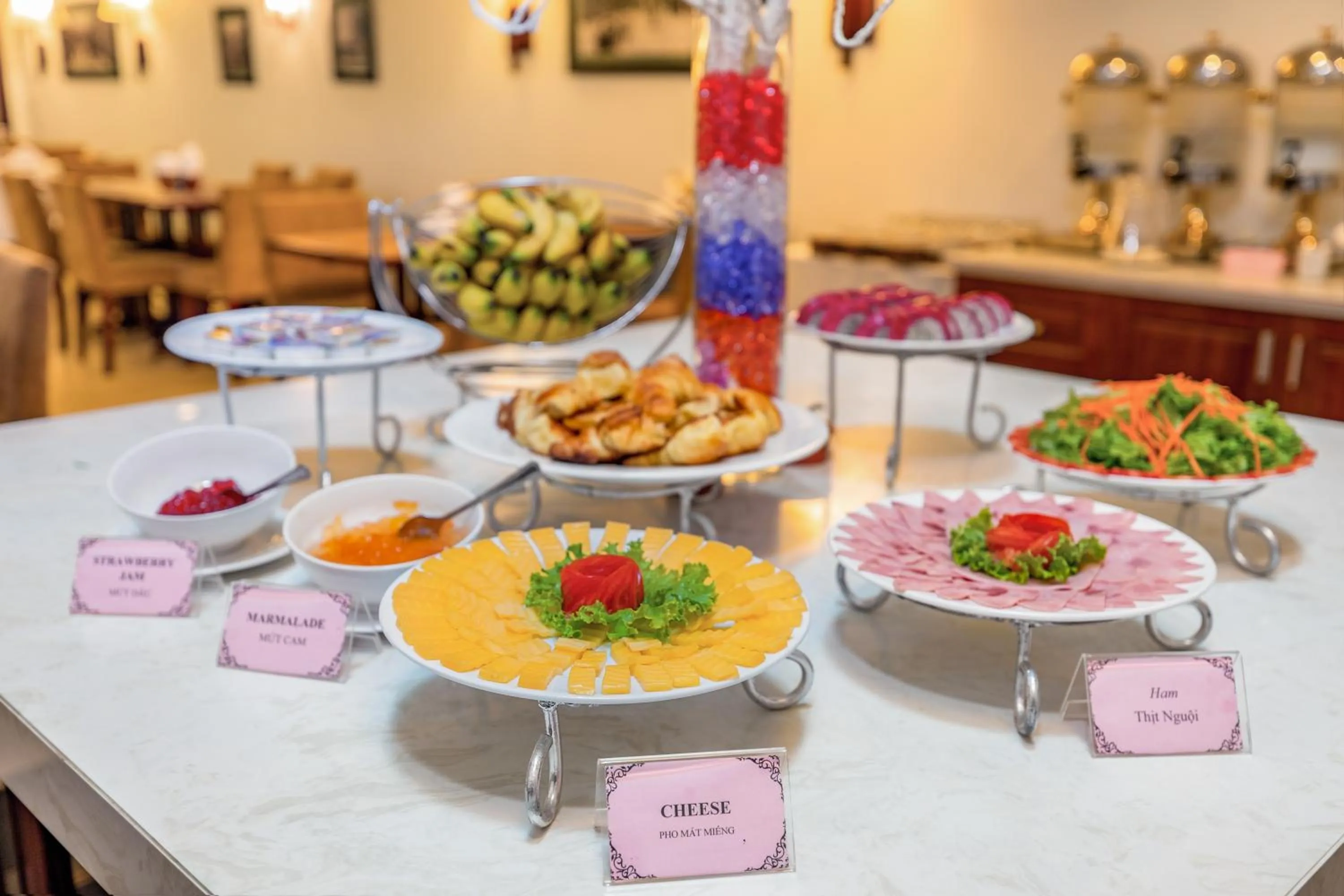 Breakfast in La Dolce Vita Hotel