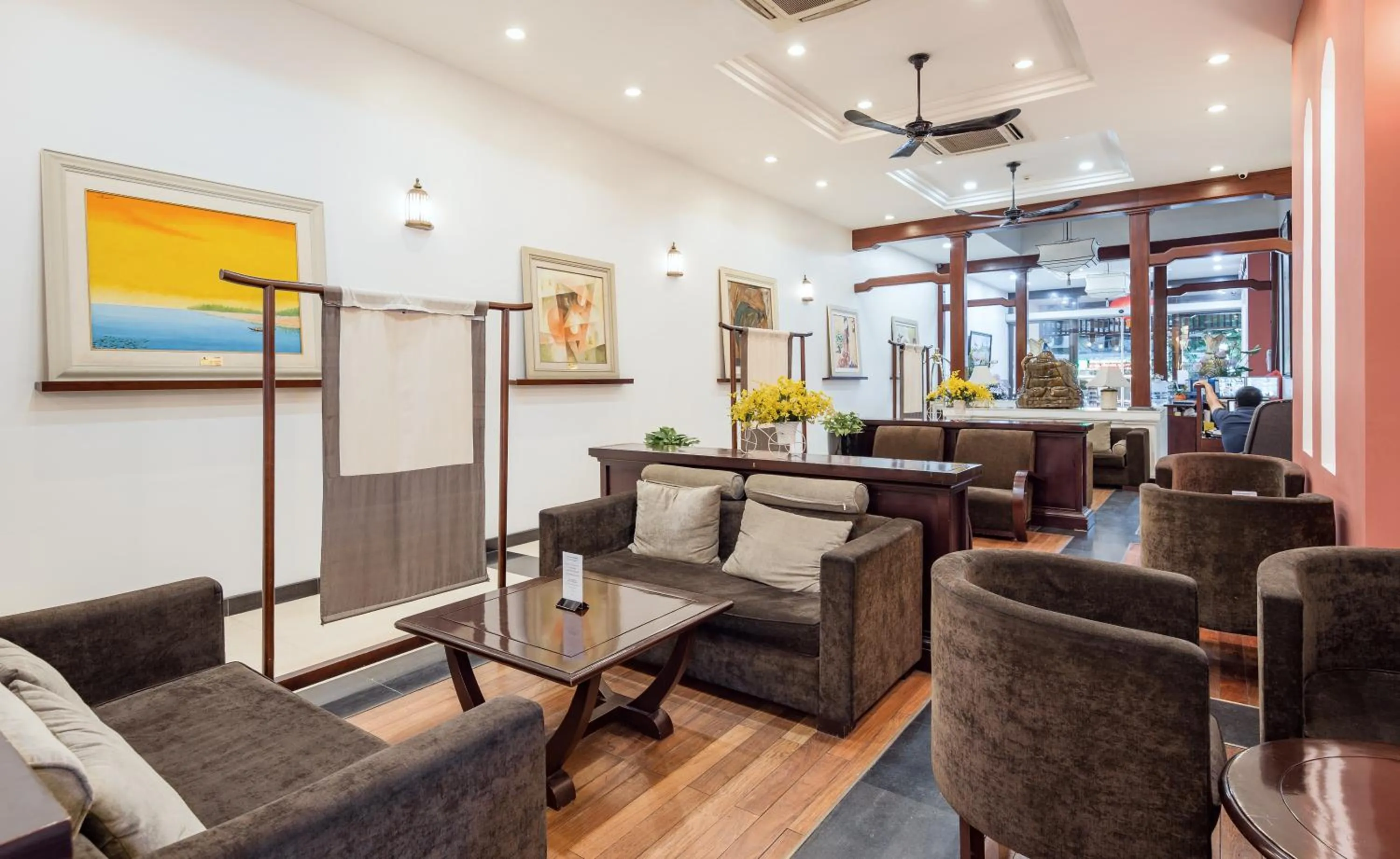 Lobby or reception in La Dolce Vita Hotel