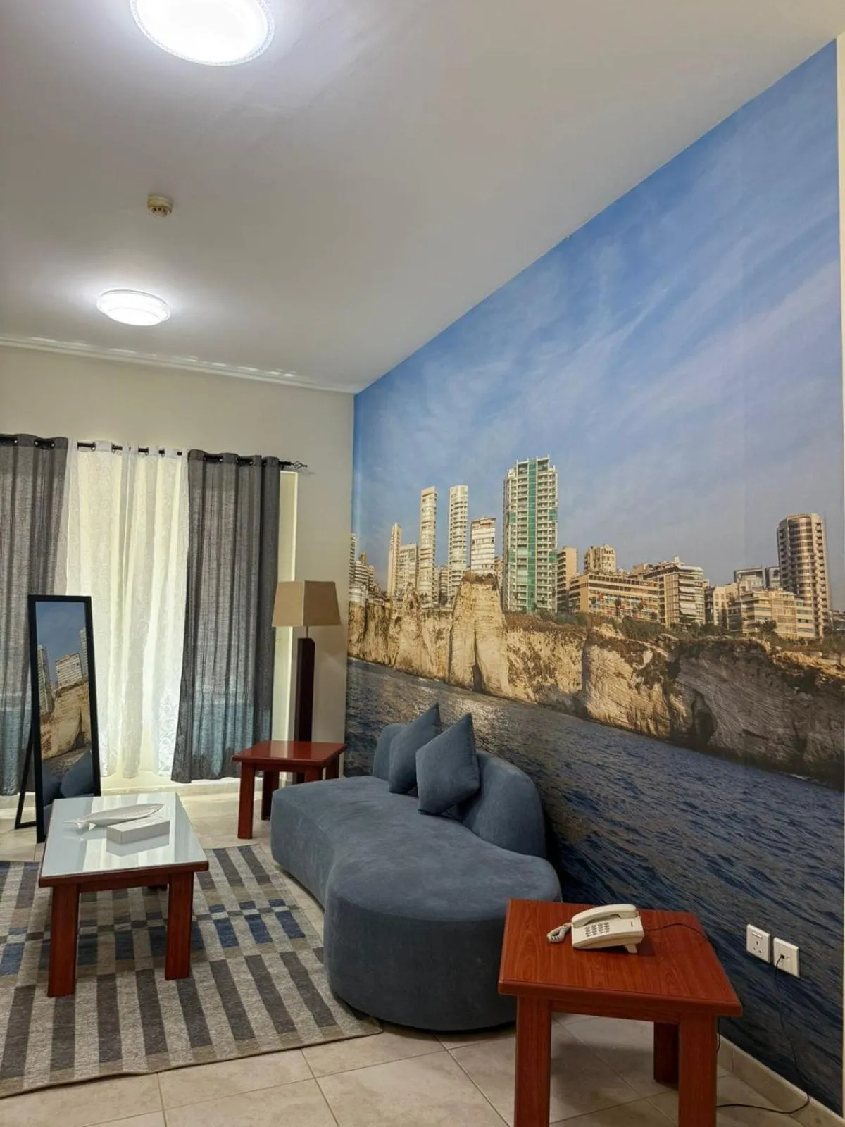 Living room in Al Raya Hotel Apartments
