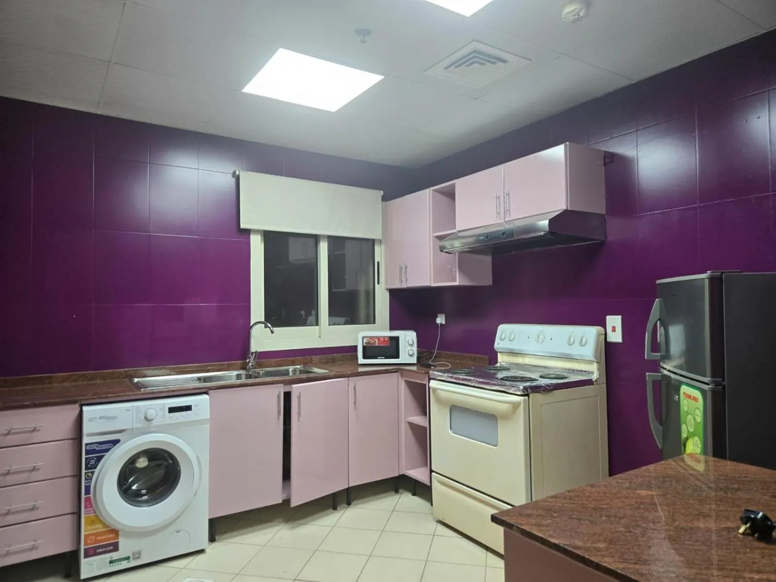 kitchen in Al Raya Hotel Apartments