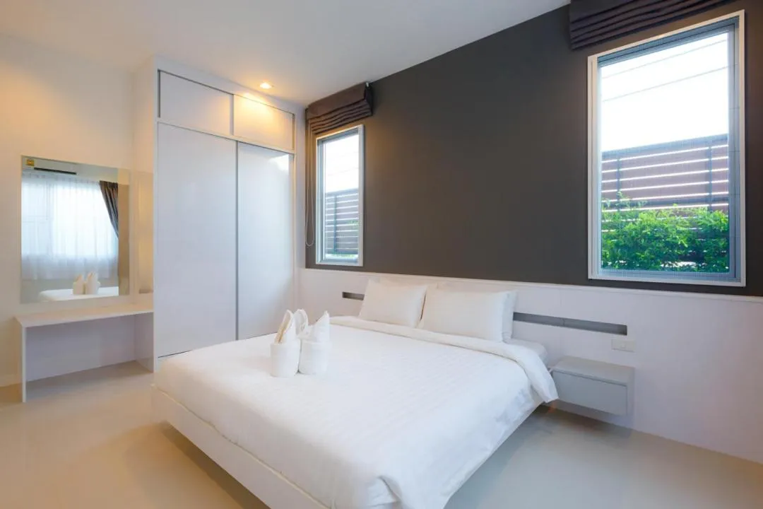 Bed in Hideaway Pool Villa S126