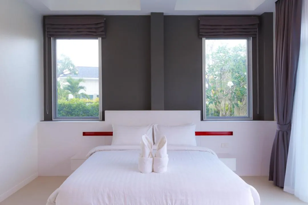 Bed in Hideaway Pool Villa S126