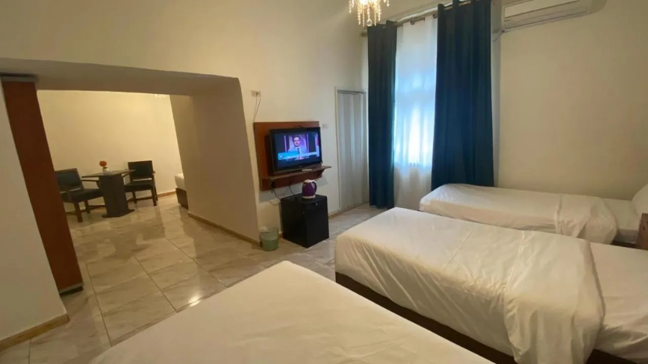 Bed in New Park Hotel