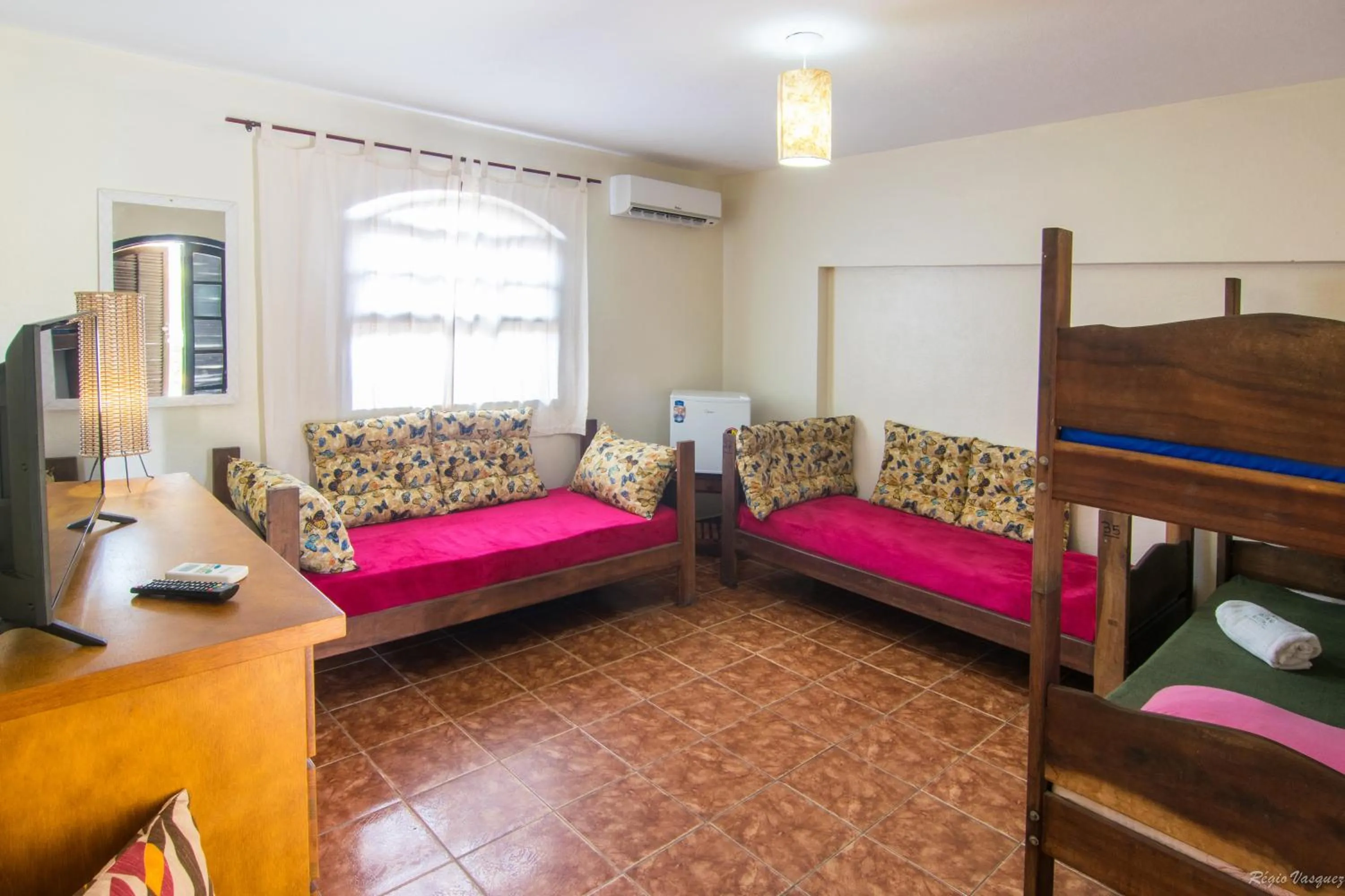 Bedroom, Bed in Geko Pousada Paraty