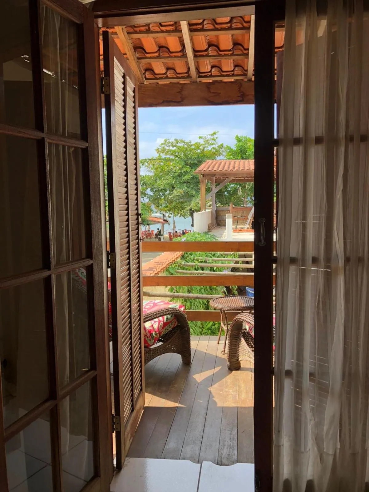 View (from property/room) in Geko Pousada Paraty