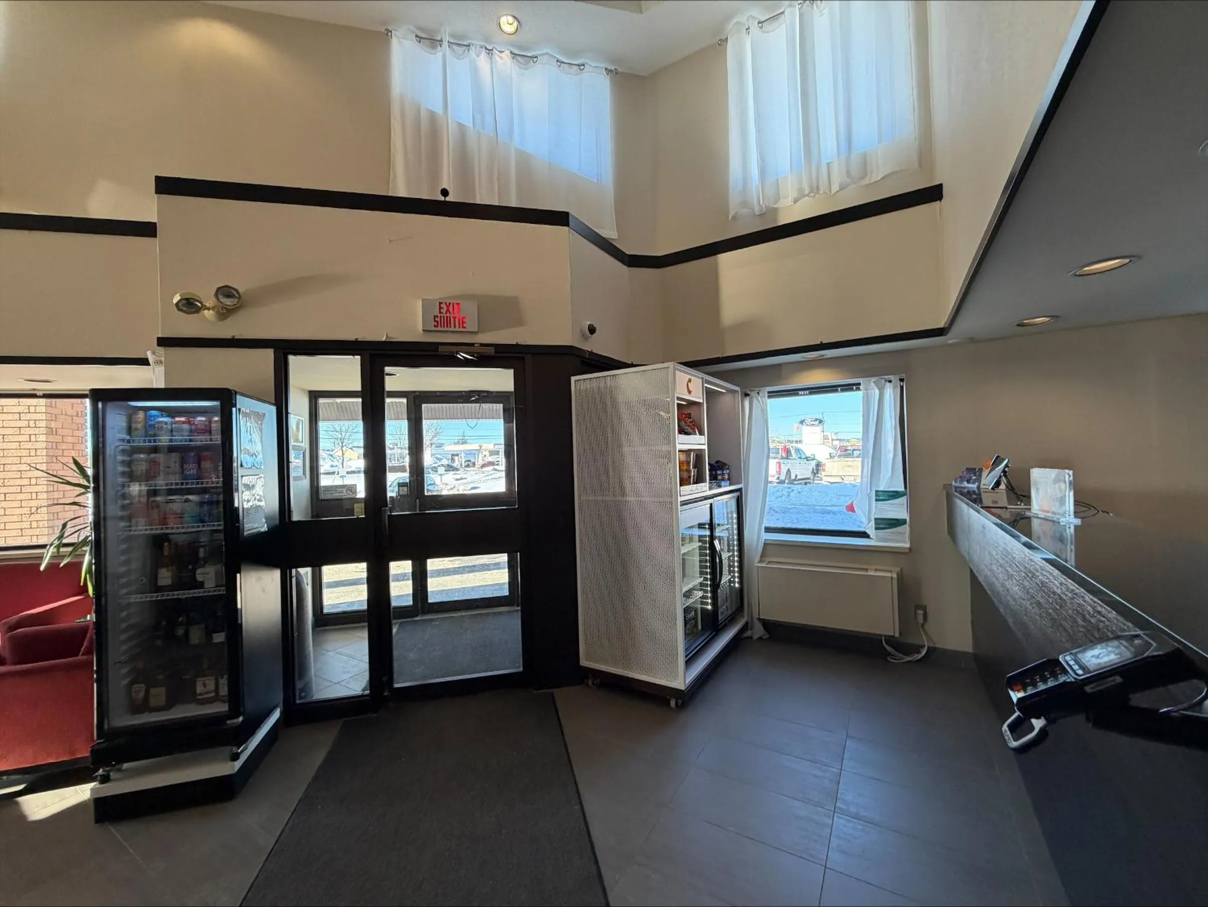 Lobby or reception in Comfort Inn Baie-Comeau