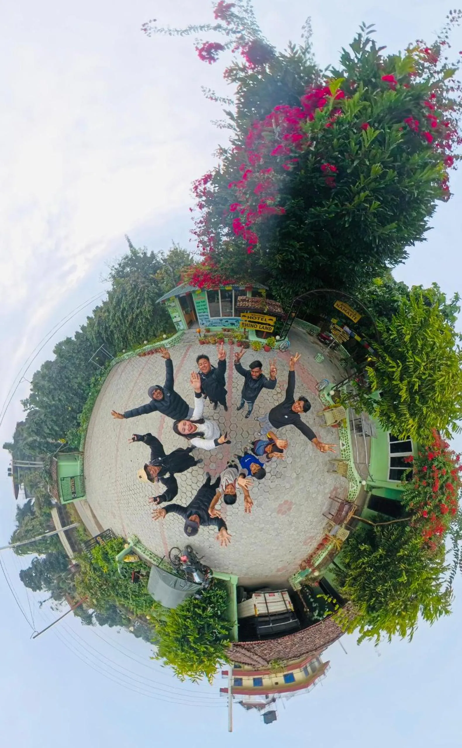 View (from property/room) in Hotel Rhino Land-Sauraha Family Home