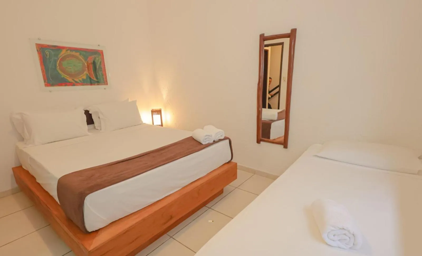 Bed in Pousada Saudosa Maloca