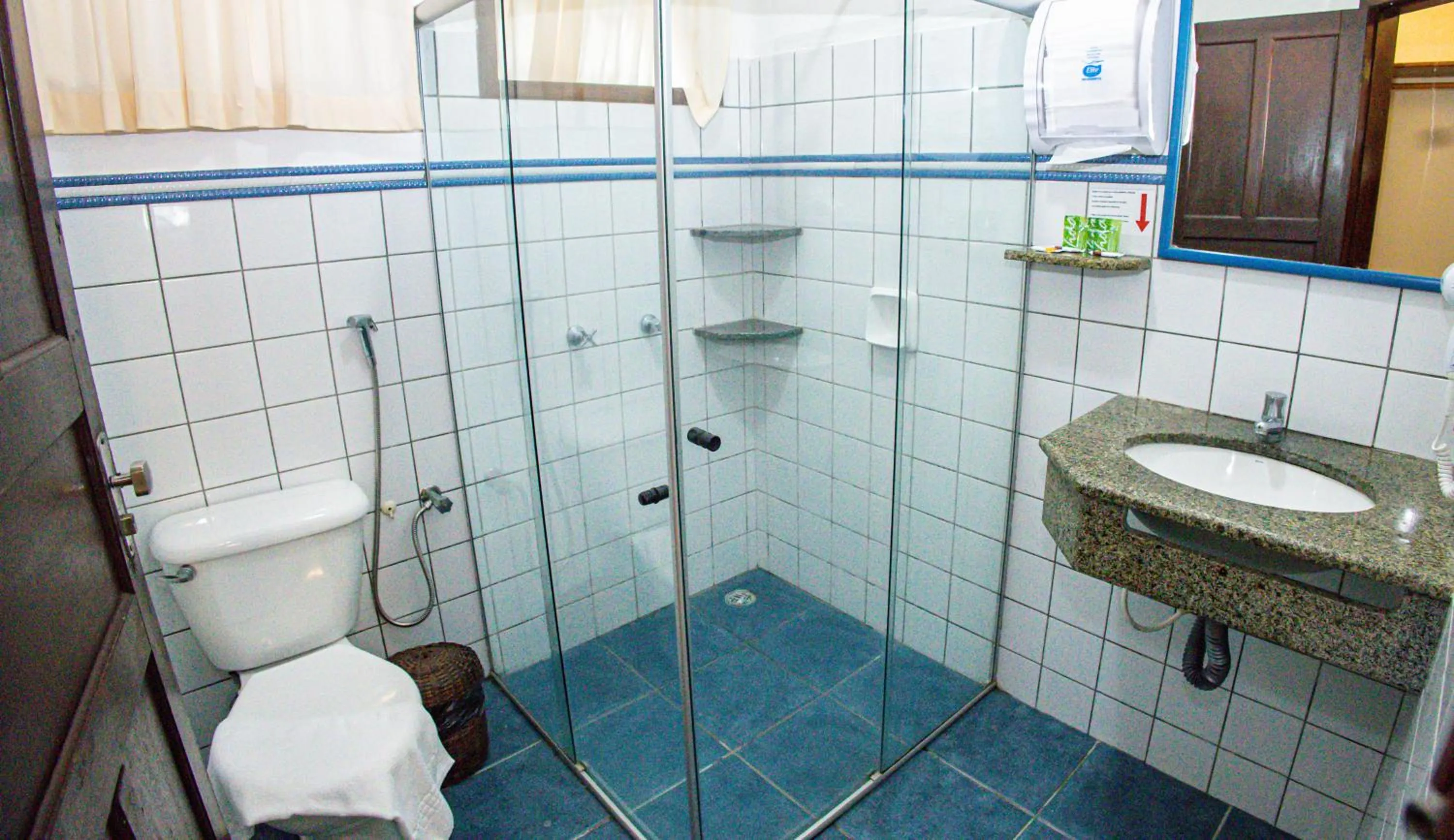 Shower in Pousada Saudosa Maloca