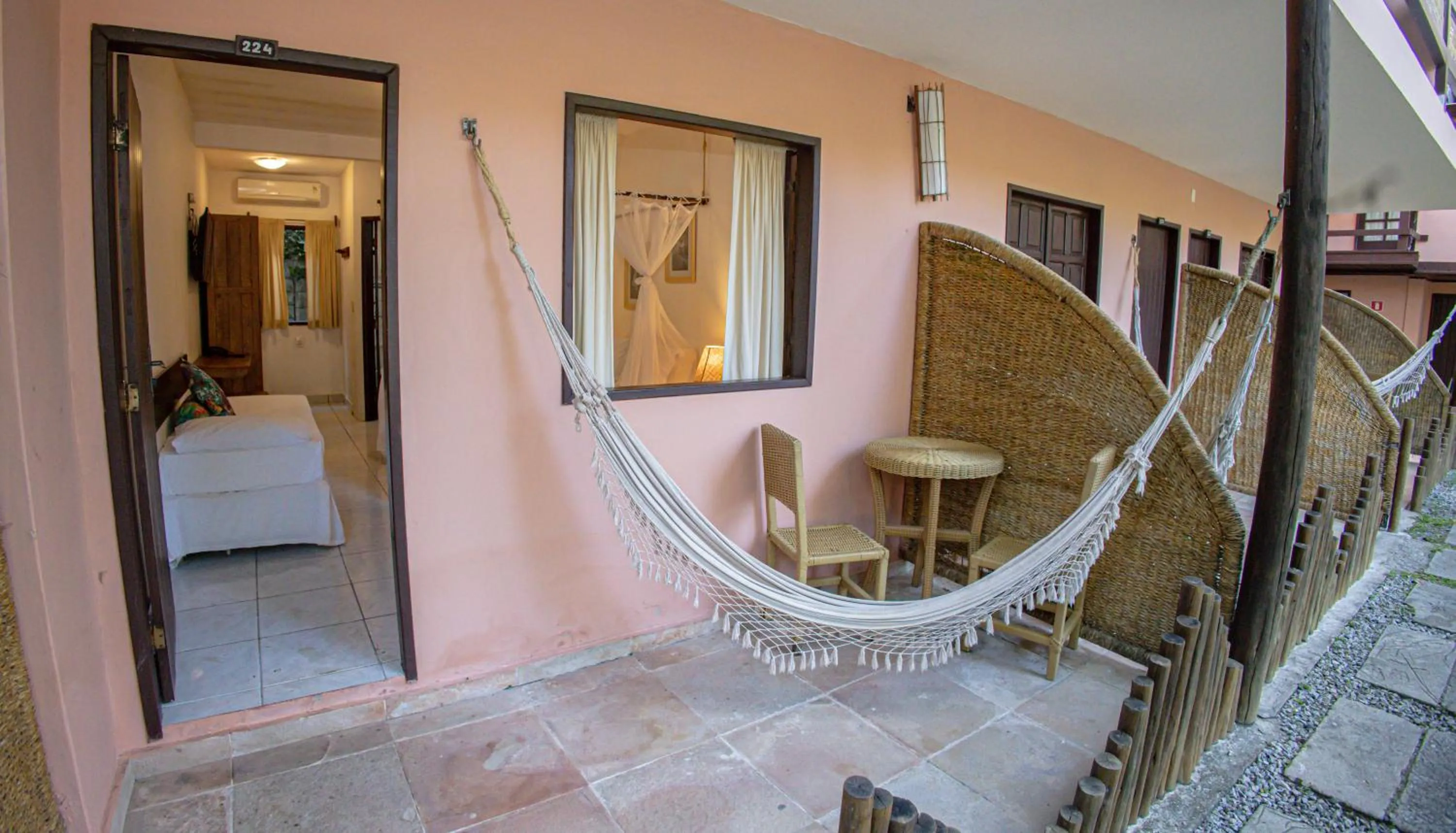 Patio in Pousada Saudosa Maloca