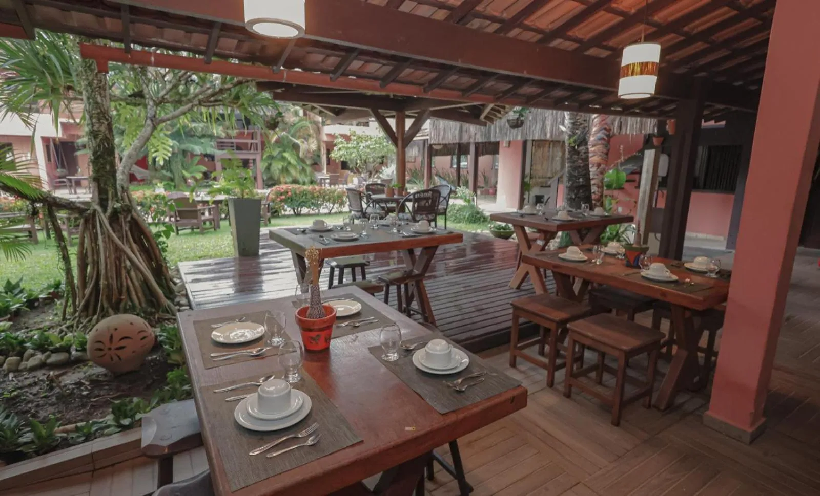 Breakfast in Pousada Saudosa Maloca