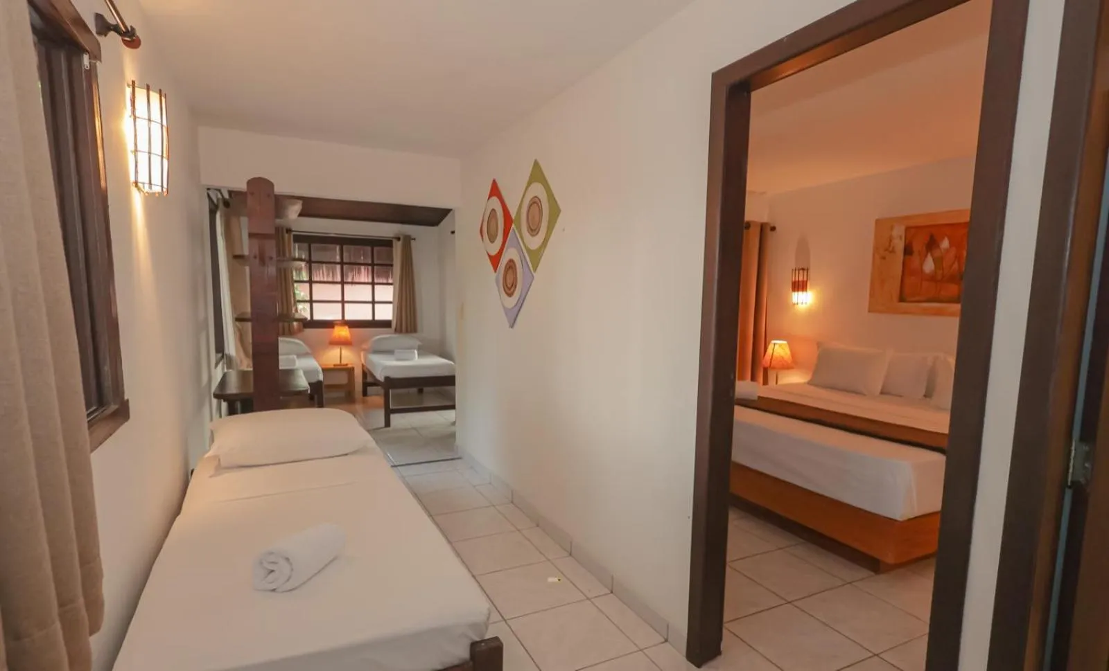 Bed in Pousada Saudosa Maloca