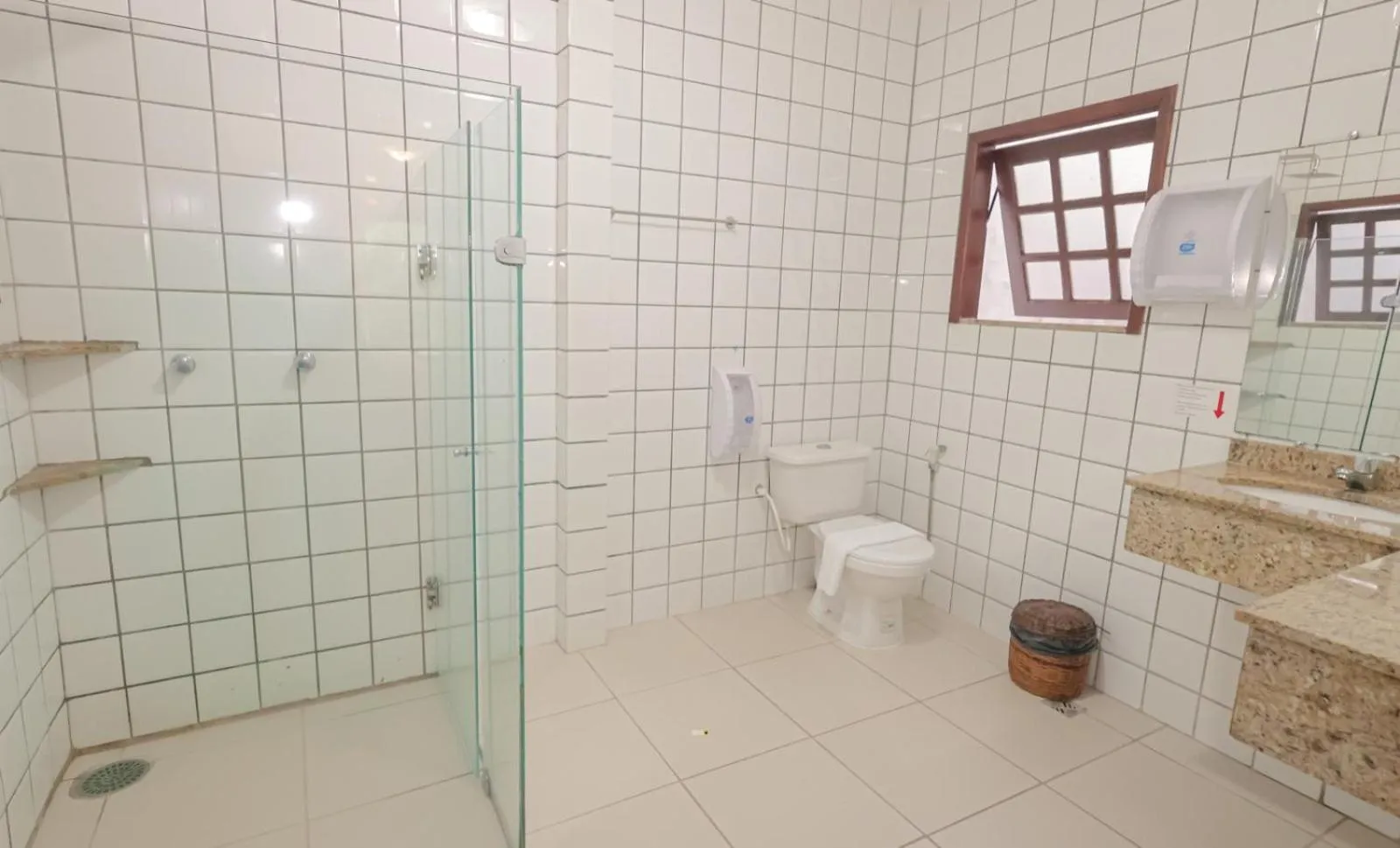 Shower in Pousada Saudosa Maloca