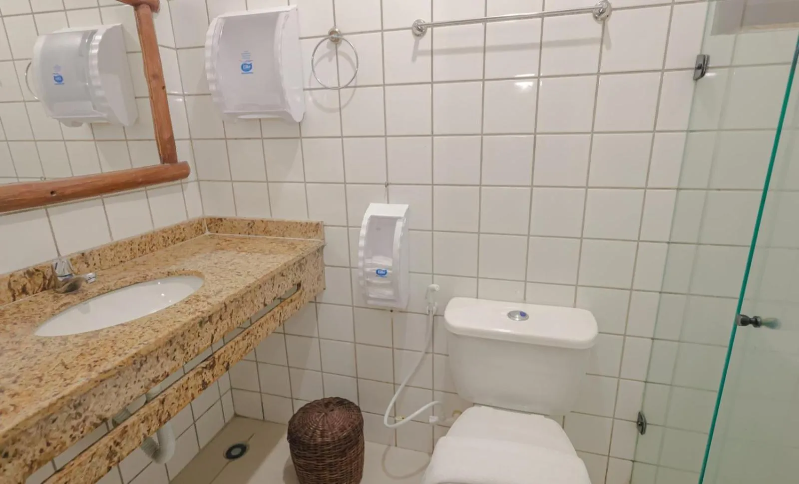 Shower in Pousada Saudosa Maloca