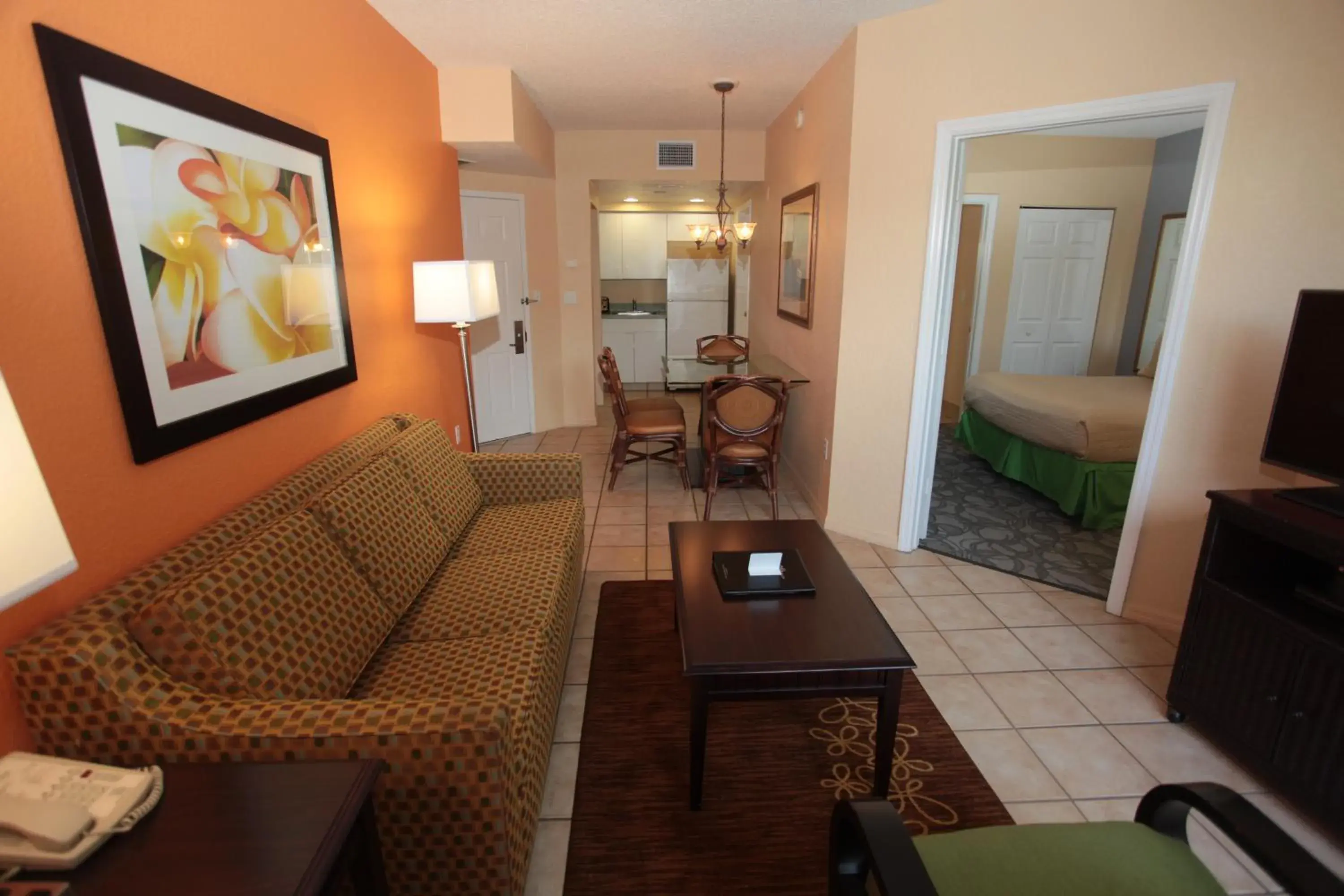 Queen One Bedroom Suite, Pool View in Vacation Village Orlando, Celebration Queen One Bedroom Suite, Pool View in Vacation Village Orlando, Celebration