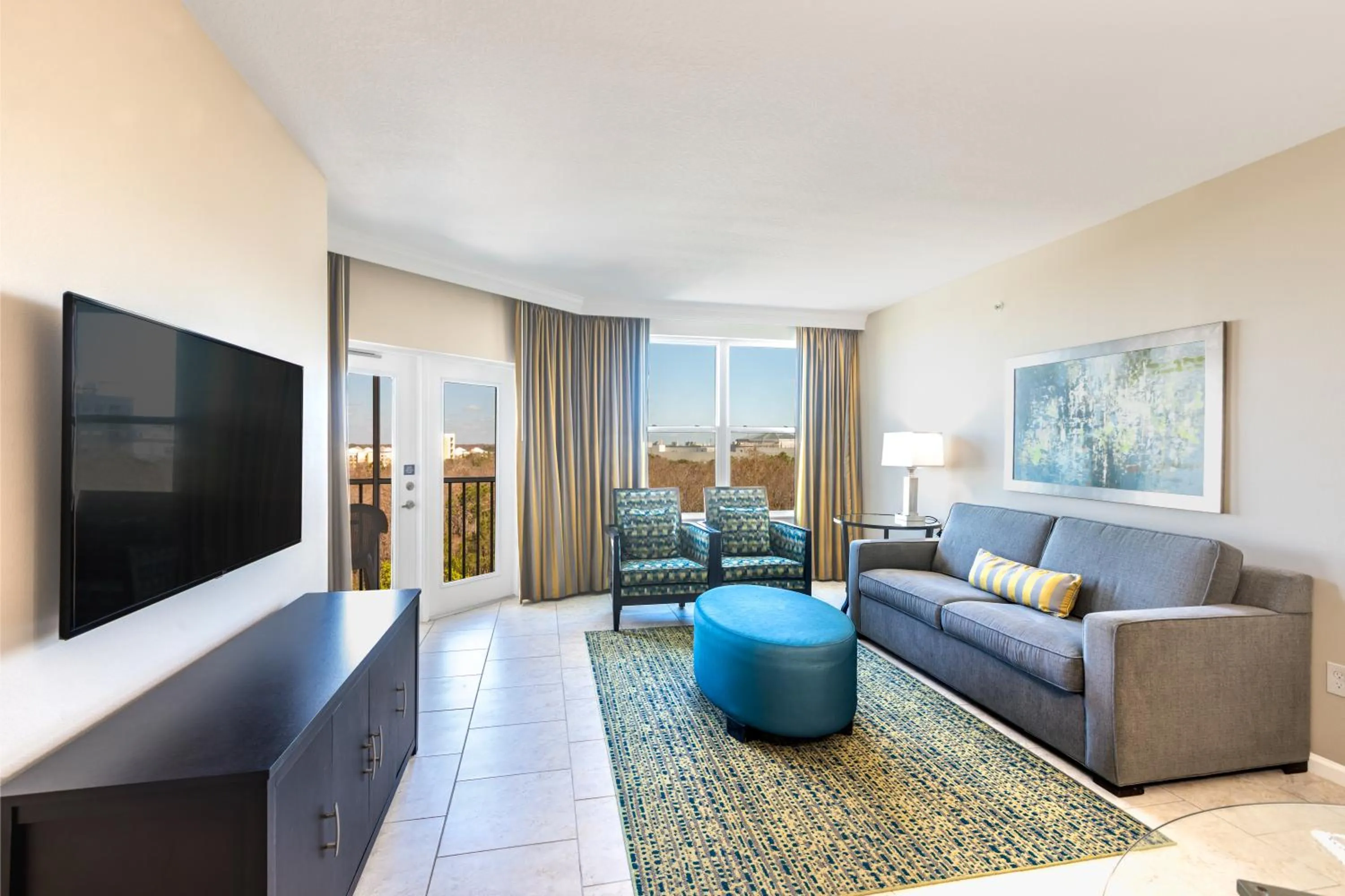 Deluxe King One Bedroom Suite, Nature View, Kitchenette in Vacation Village Orlando, Celebration