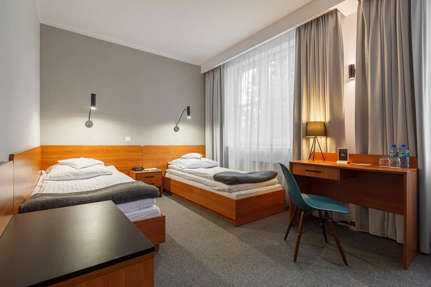 Photo of the whole room, Bed in Hotel Edison Poznań Lotnisko Ławica