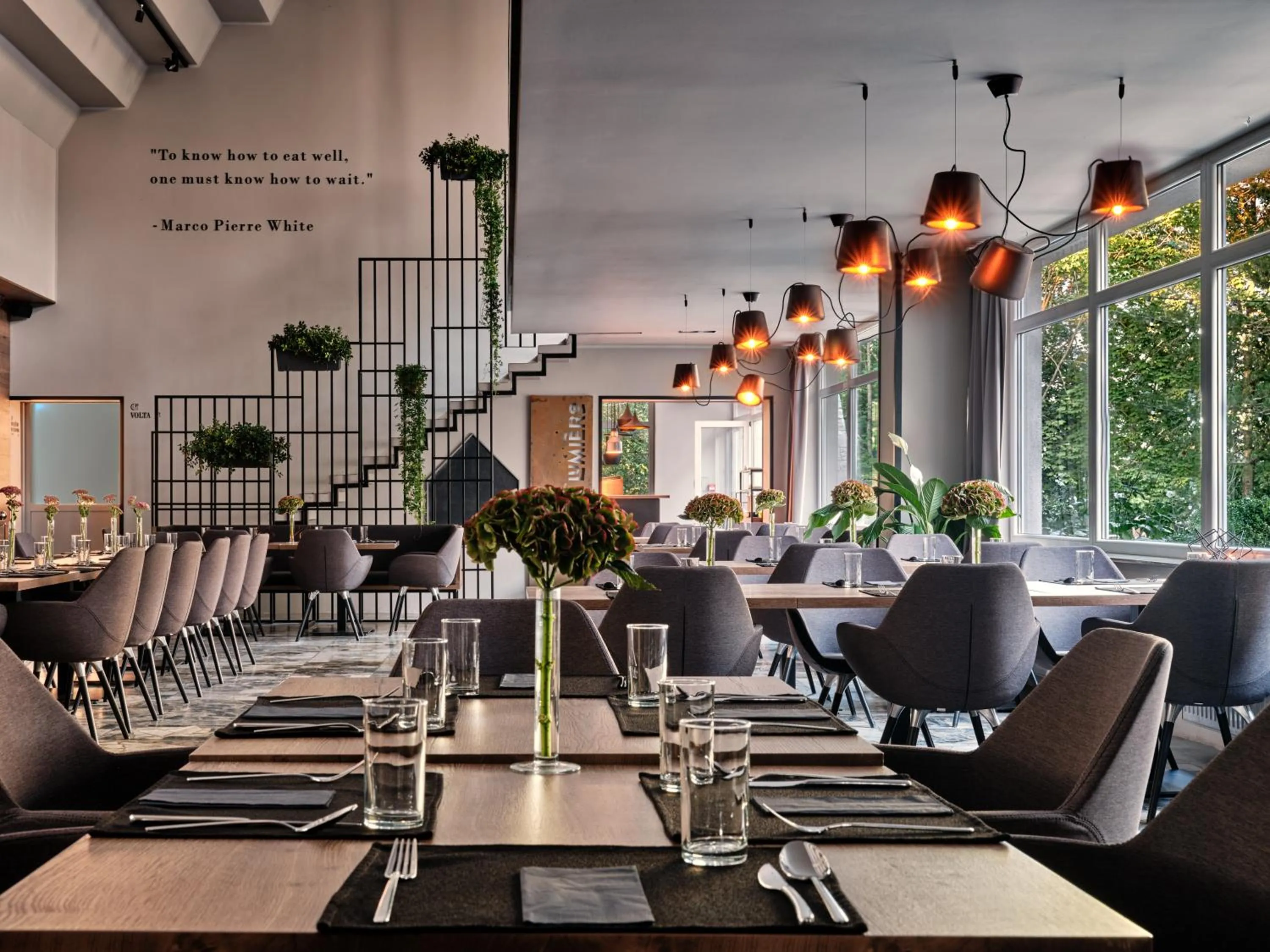 Restaurant/places to eat in Hotel Edison Poznań Lotnisko Ławica