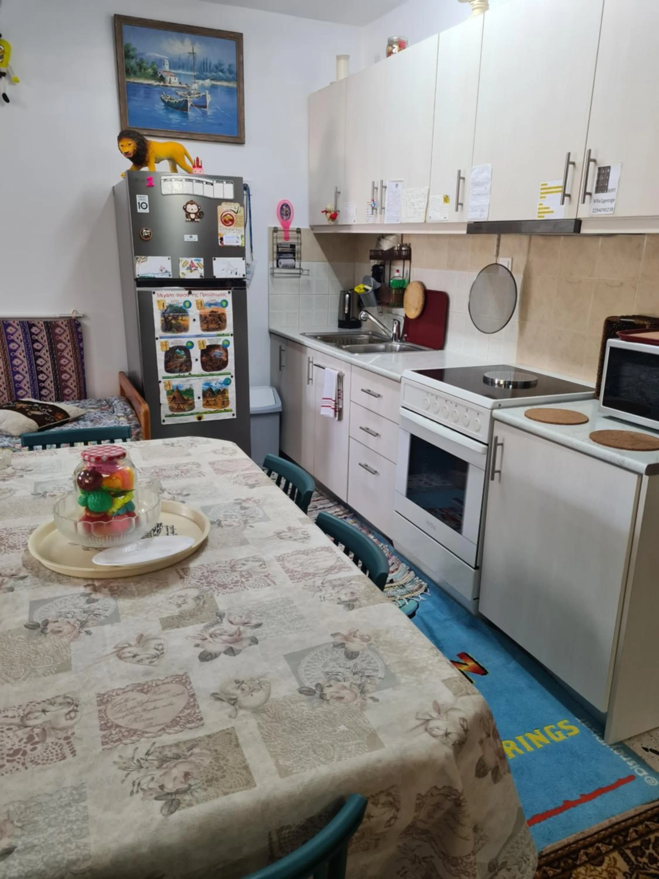 kitchen in Villa George - Family Holidays