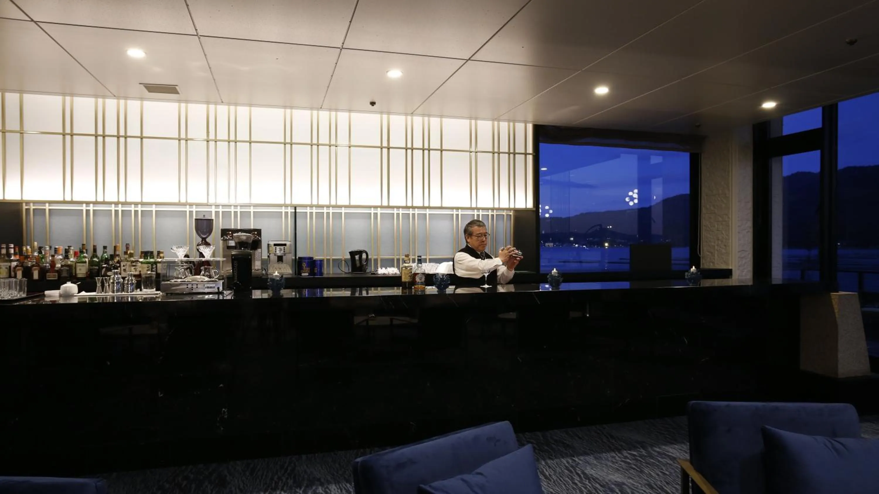 Lounge or bar in Aki Grand Hotel & Spa