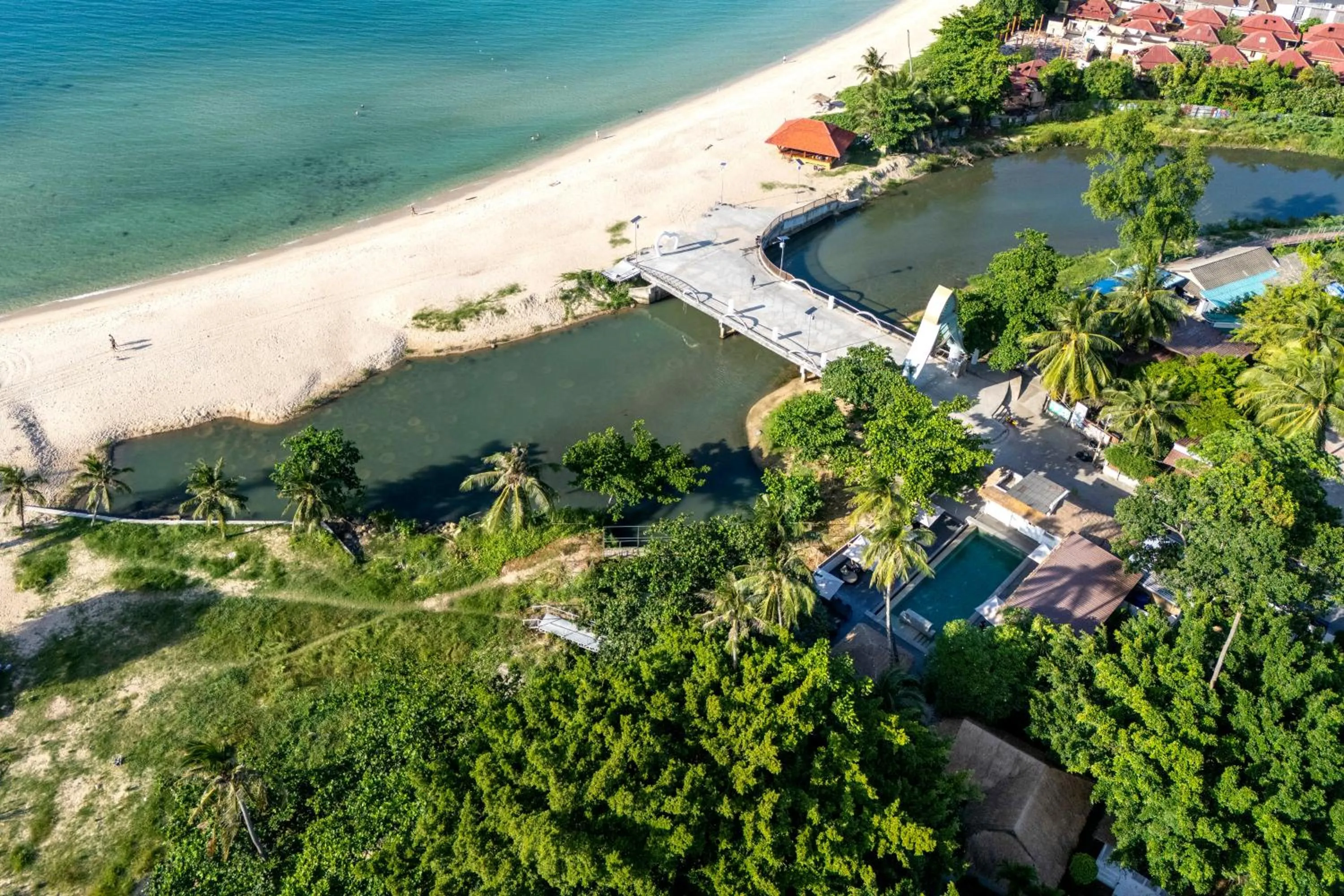 Sea view in Zara Beach Resort Koh Samui