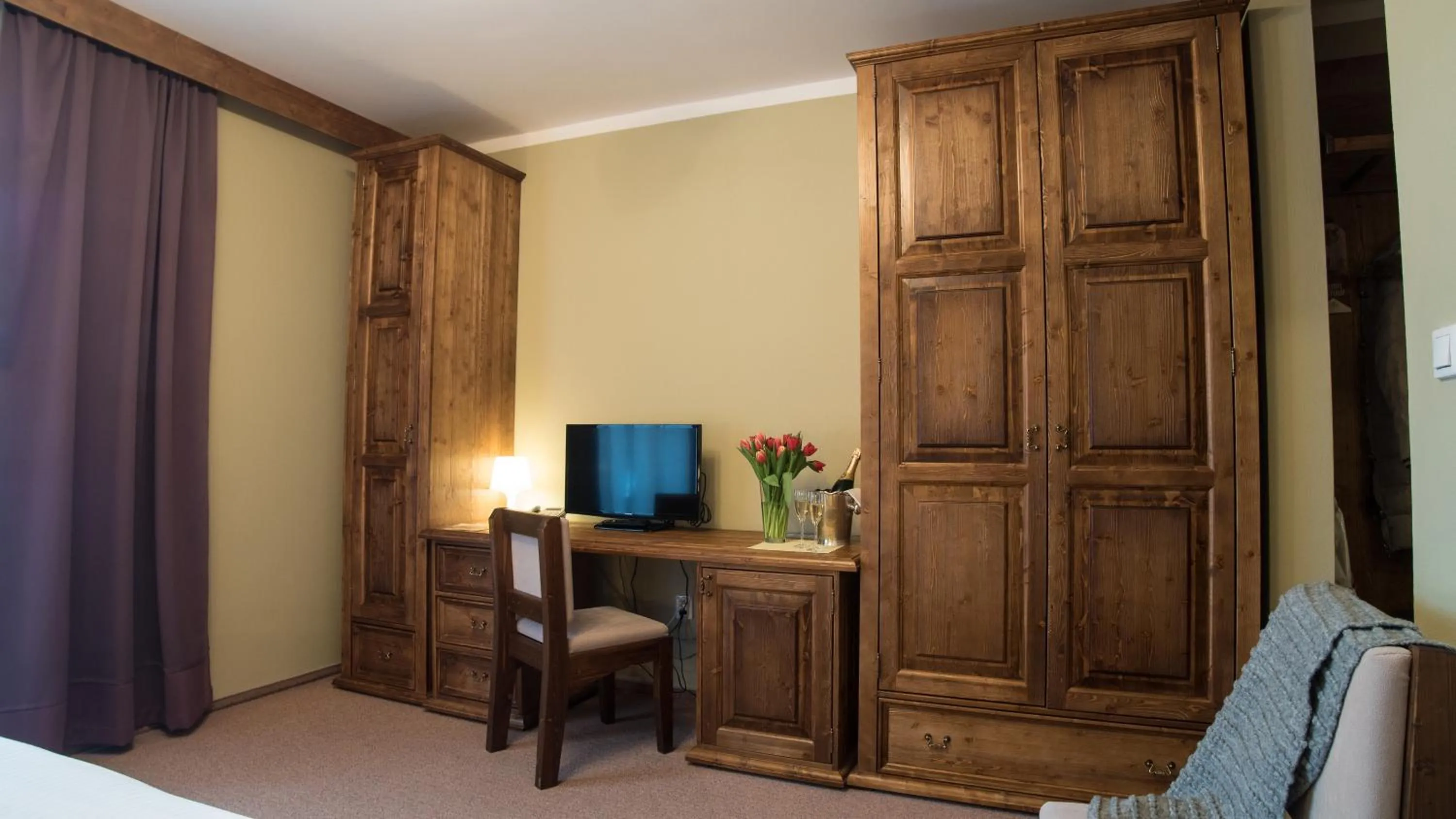 Decorative detail, Bed in Sojka Resort