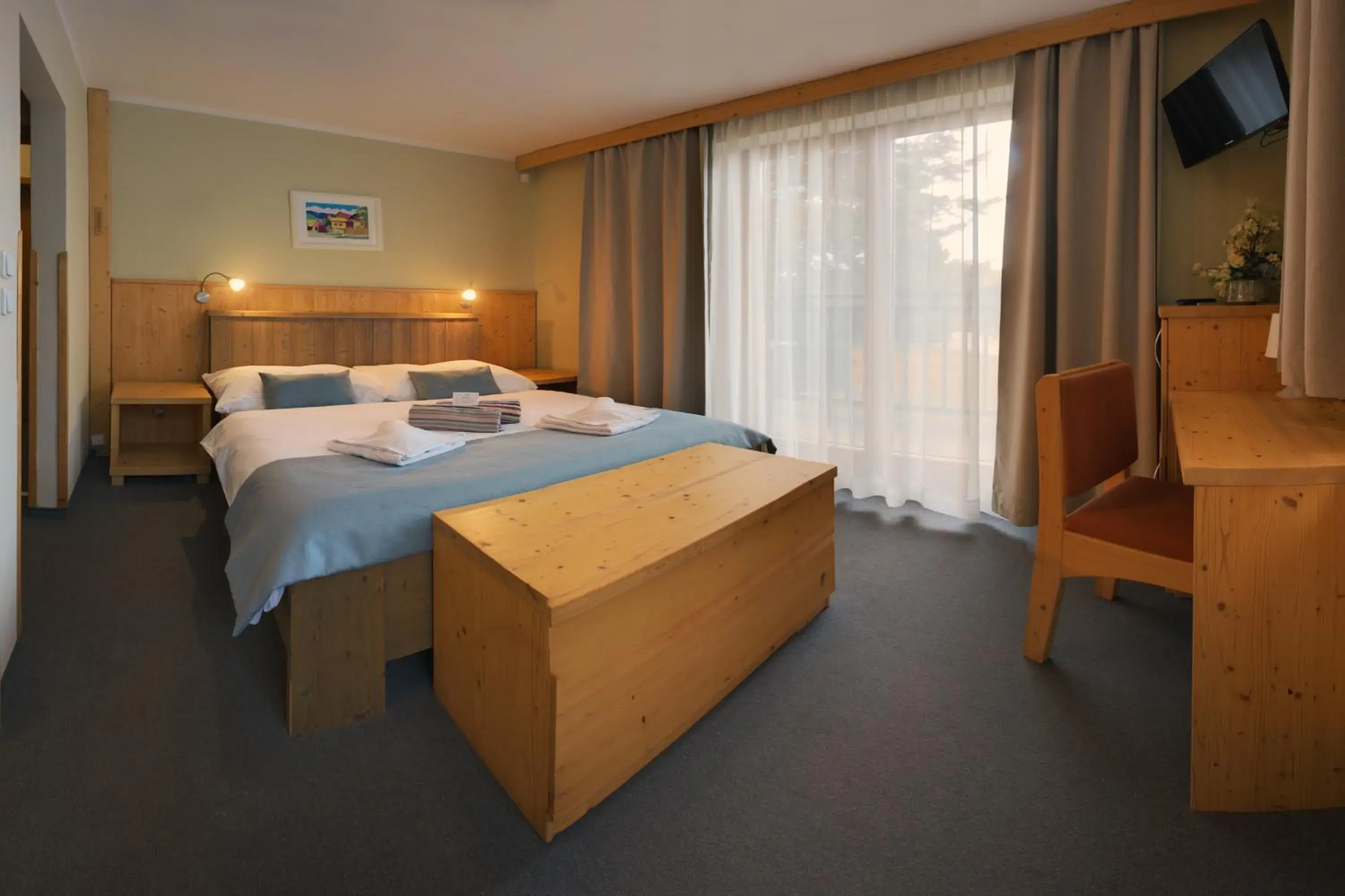 Double Room with Balcony in Sojka Resort Double Room with Balcony in Sojka Resort