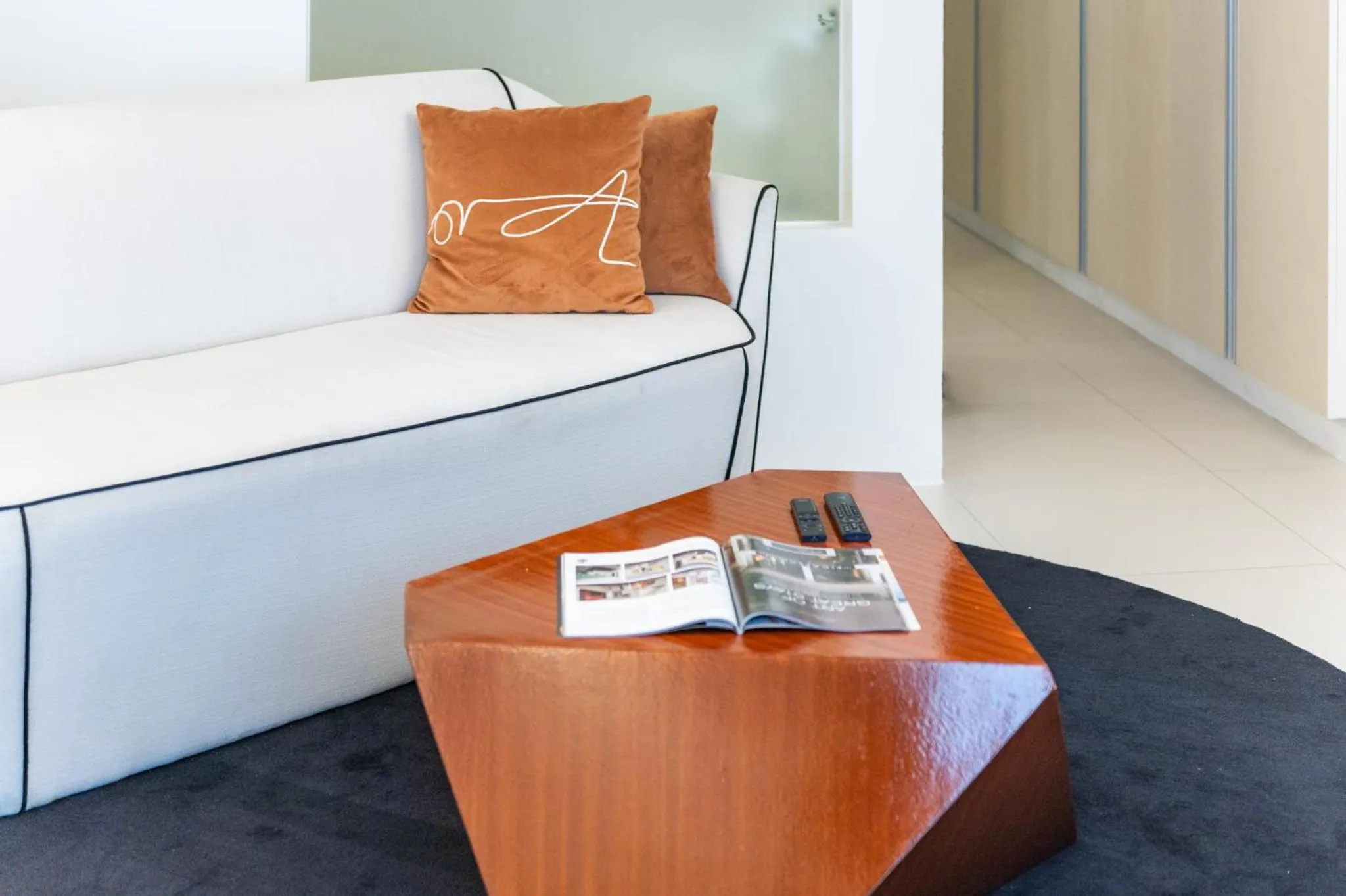 Seating area, Bed in The Picasso Boutique Serviced Residences Managed by HII