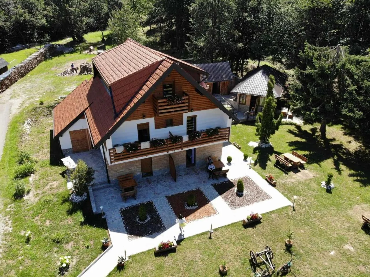 Area and facilities in Guesthouse Green Valley